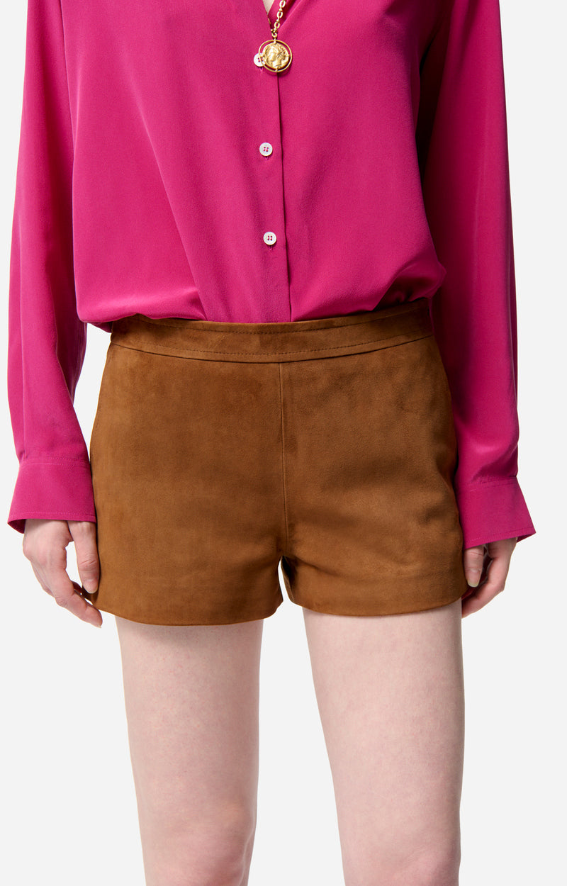 Short en daim Eris
