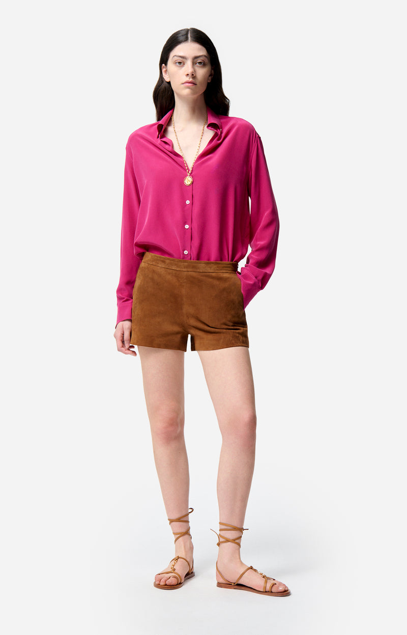 Short en daim Eris