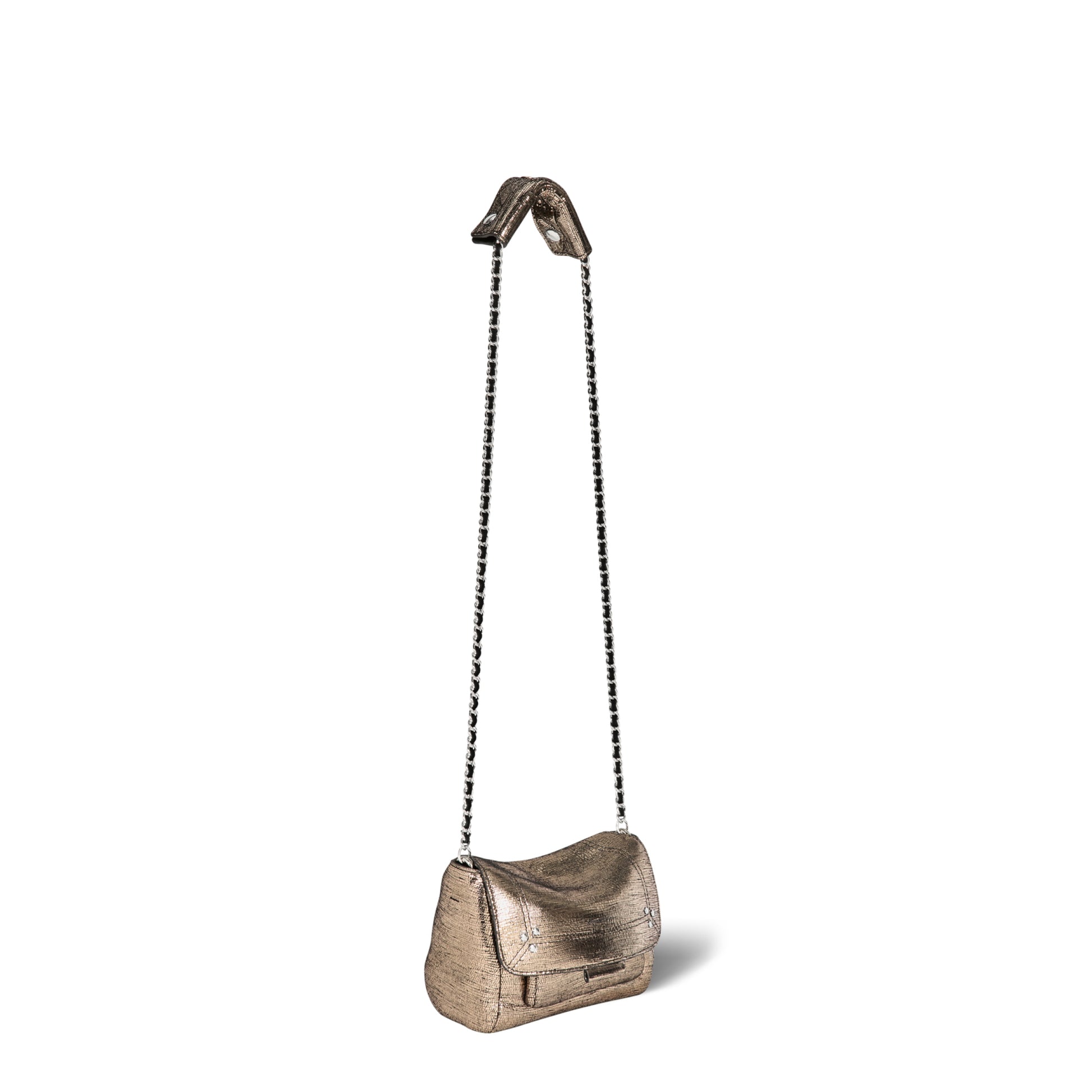 Sac Lulu S - Lamé Champagne