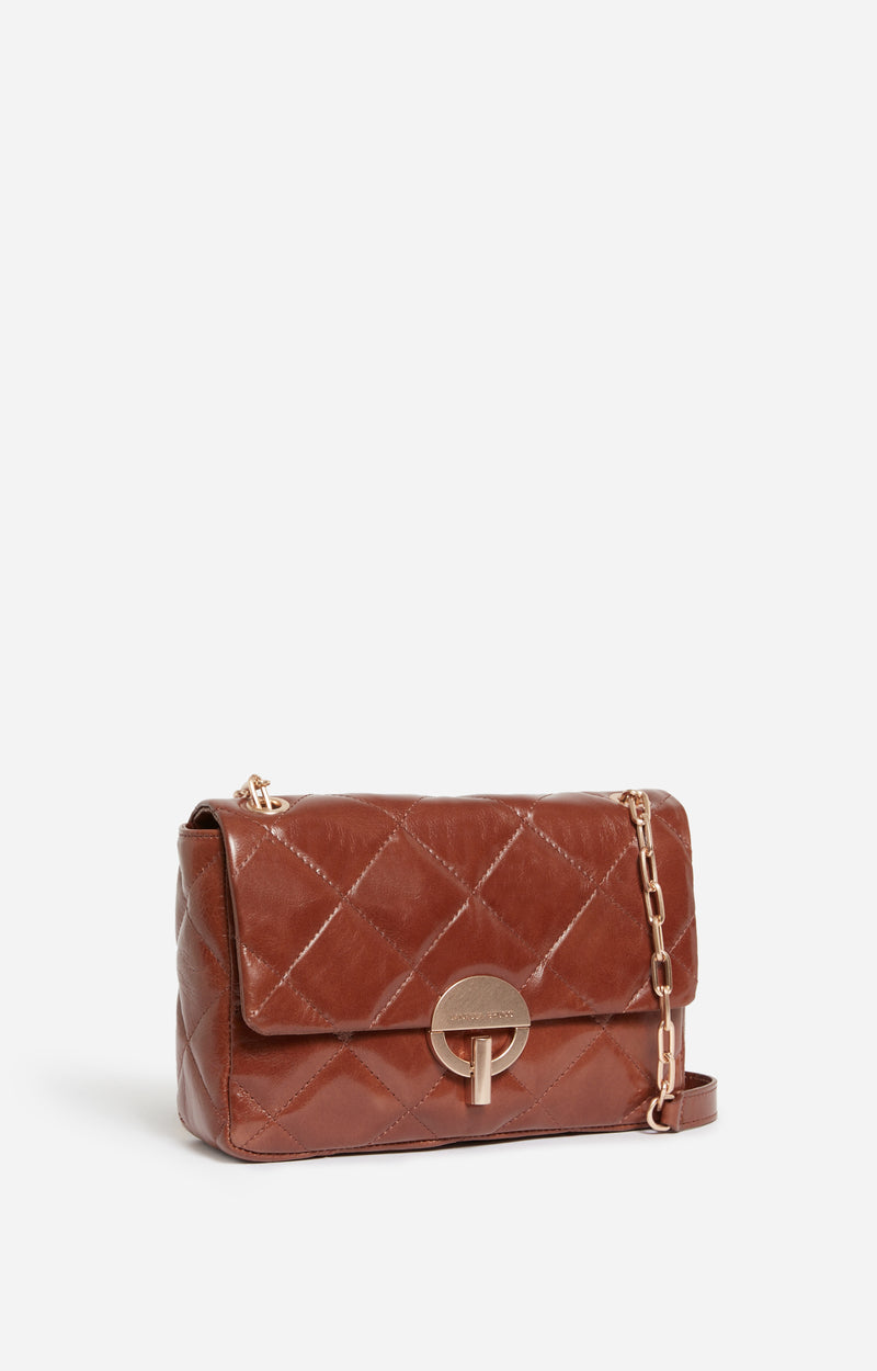 Sac Moon moyen en cuir
