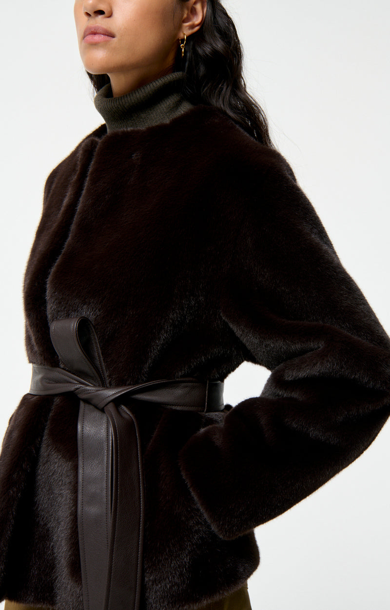 Manteau Fluffy