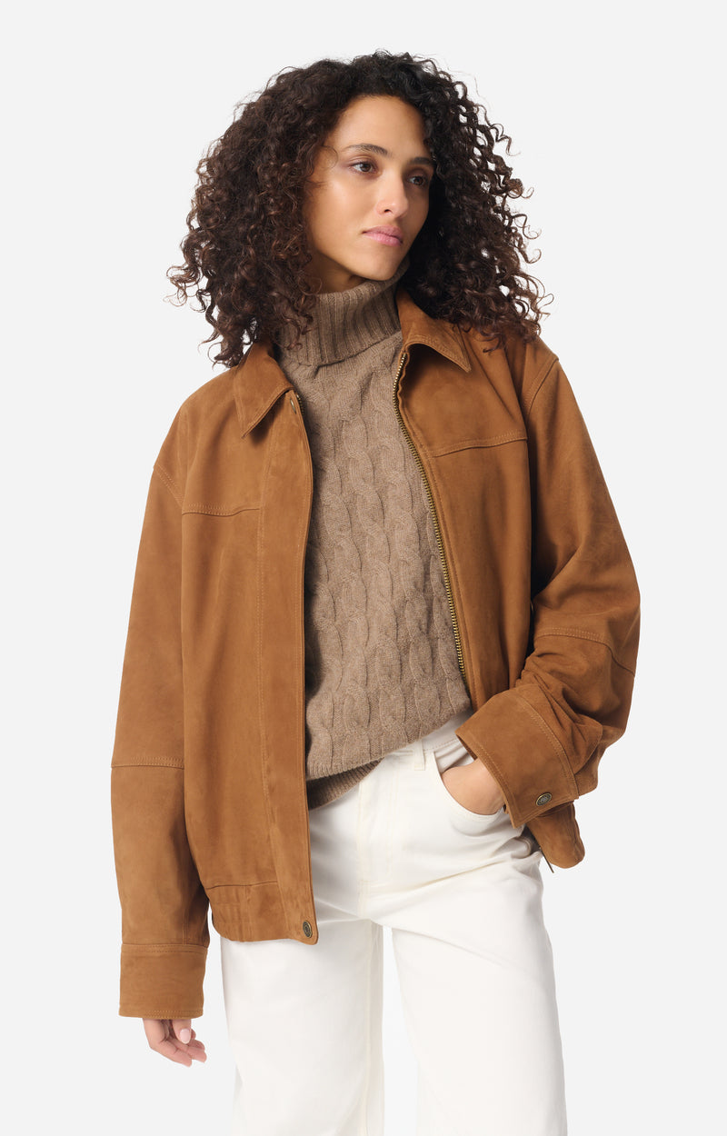 Blouson en cuir Gand