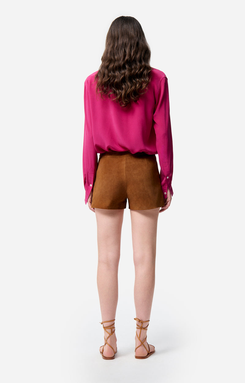 Short en daim Eris