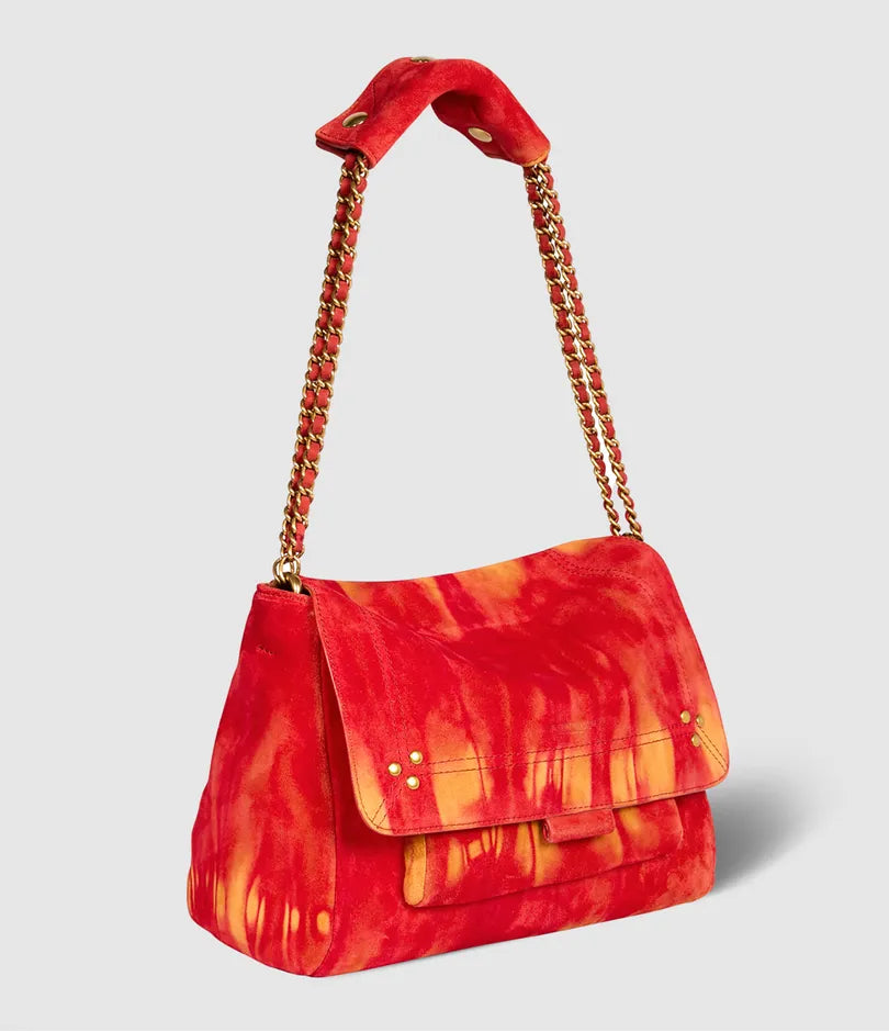 Sac Lulu M - Tie and Dye Orange