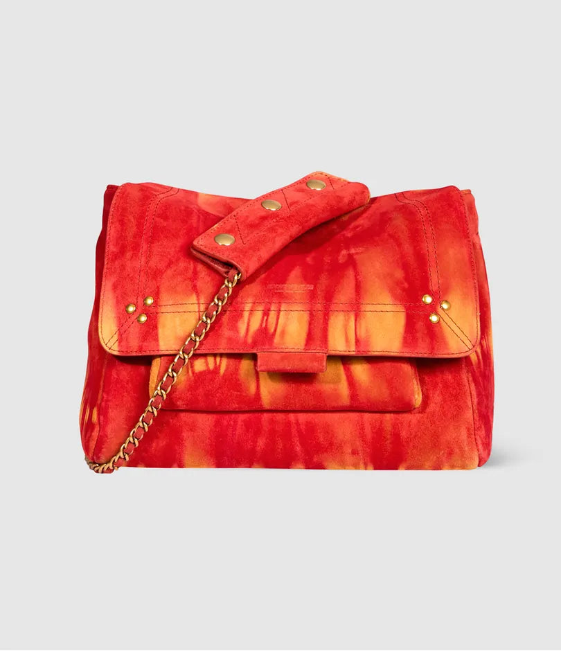 Sac Lulu M - Tie and Dye Orange