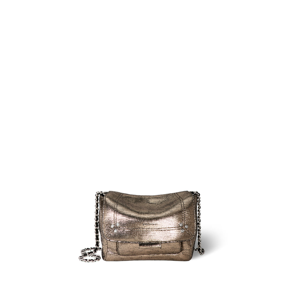 Sac Lulu S - Lamé Champagne