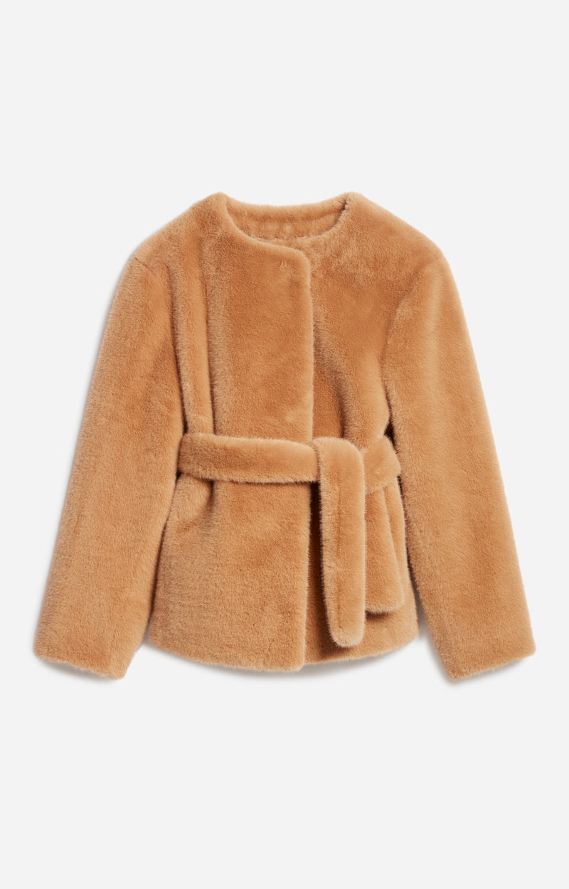 Manteau en fausse fourrure Fabu