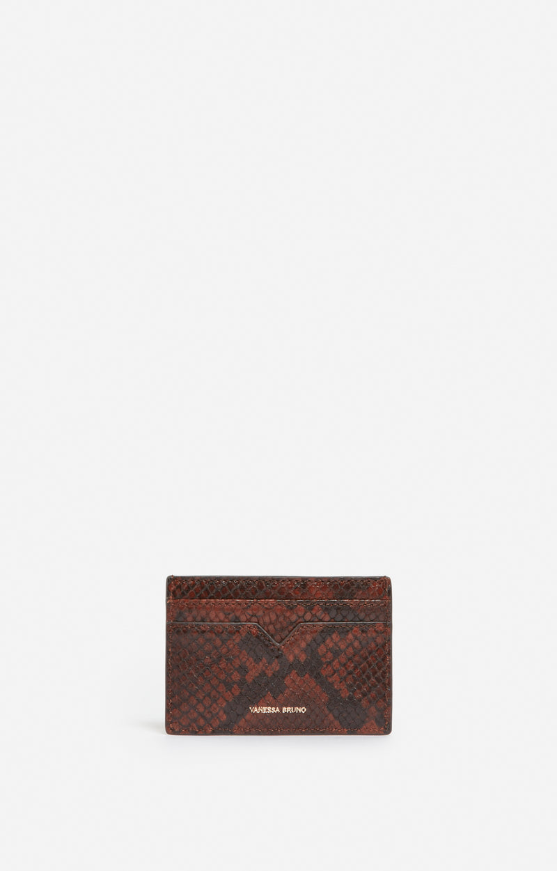 Porte cartes en cuir