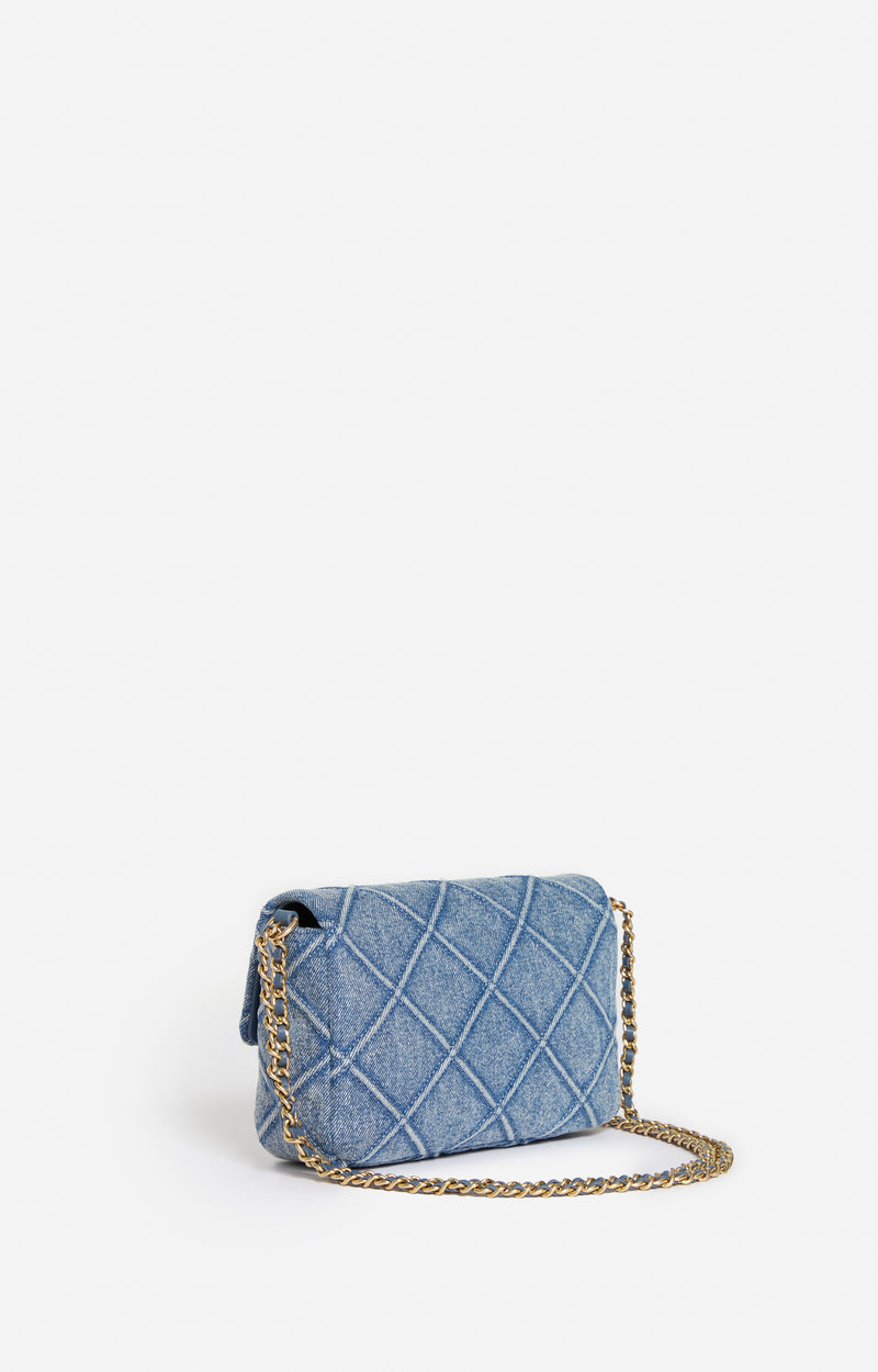 Sac Moon Moyen en denim