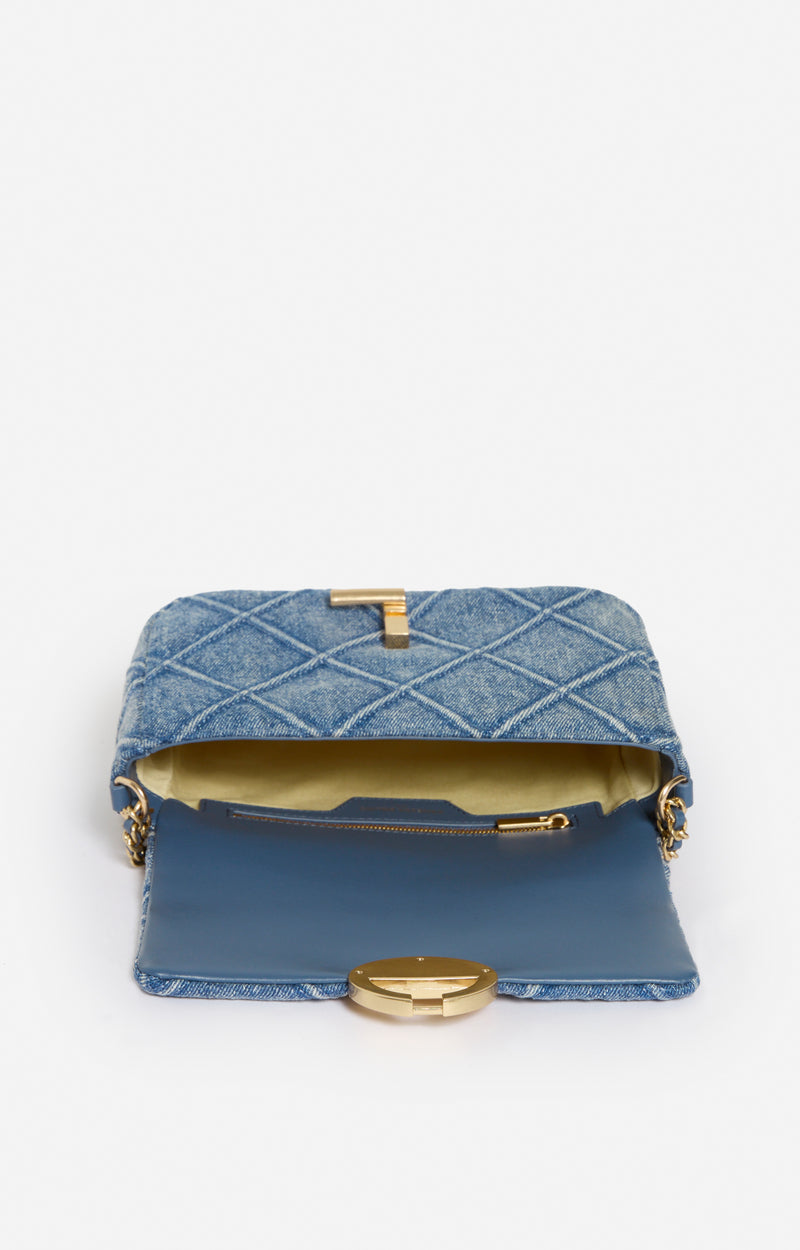 Sac Moon Moyen en denim