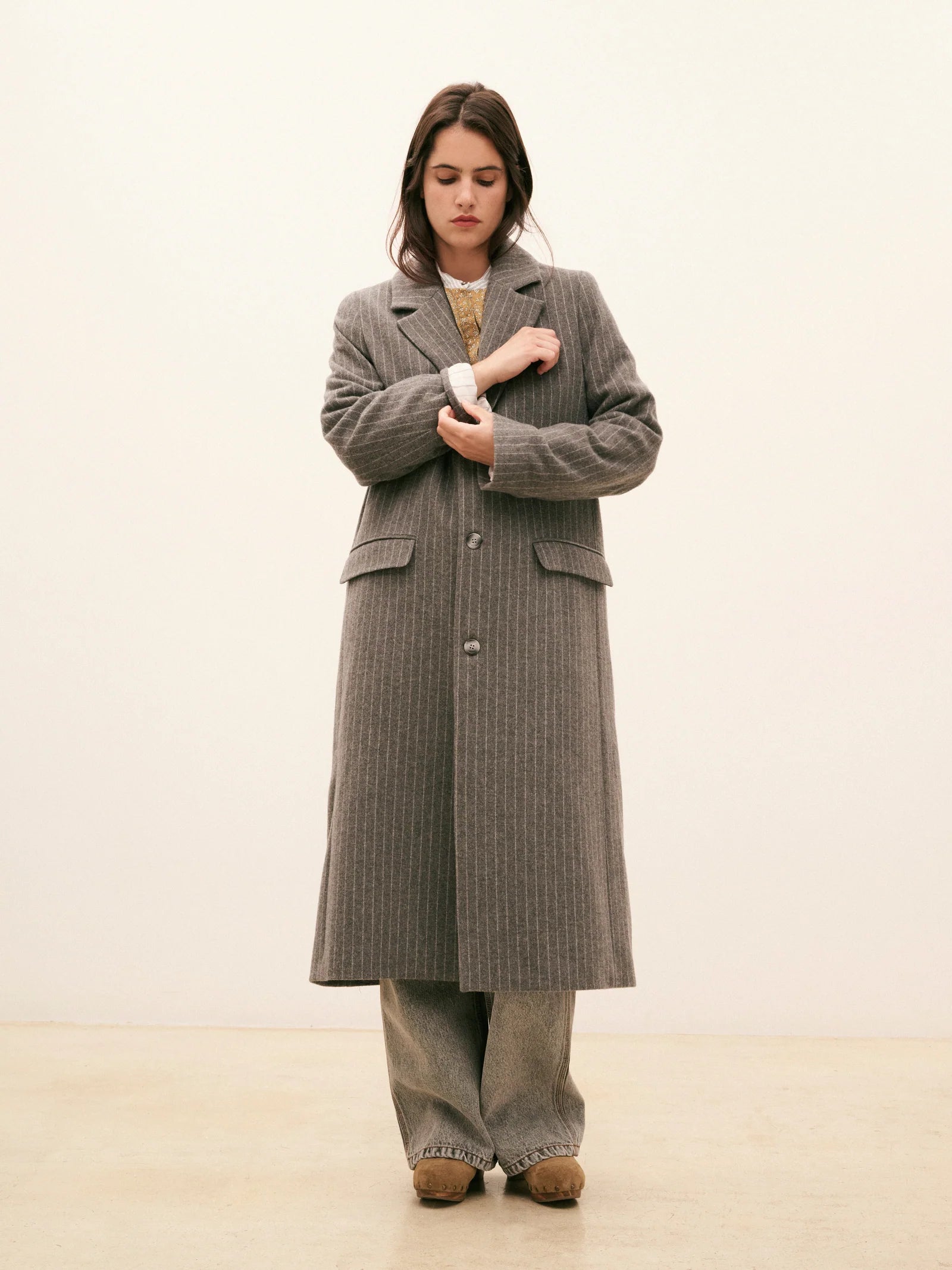 Gabardine à rayures Atlantic