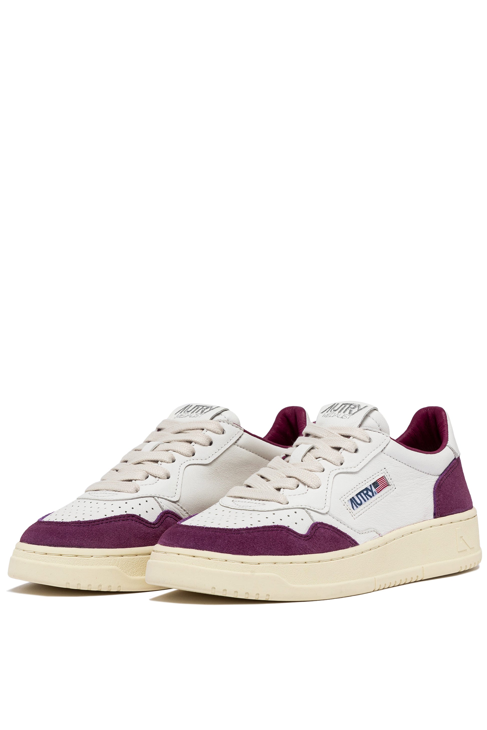 Medalist Low - Blanc et Violet