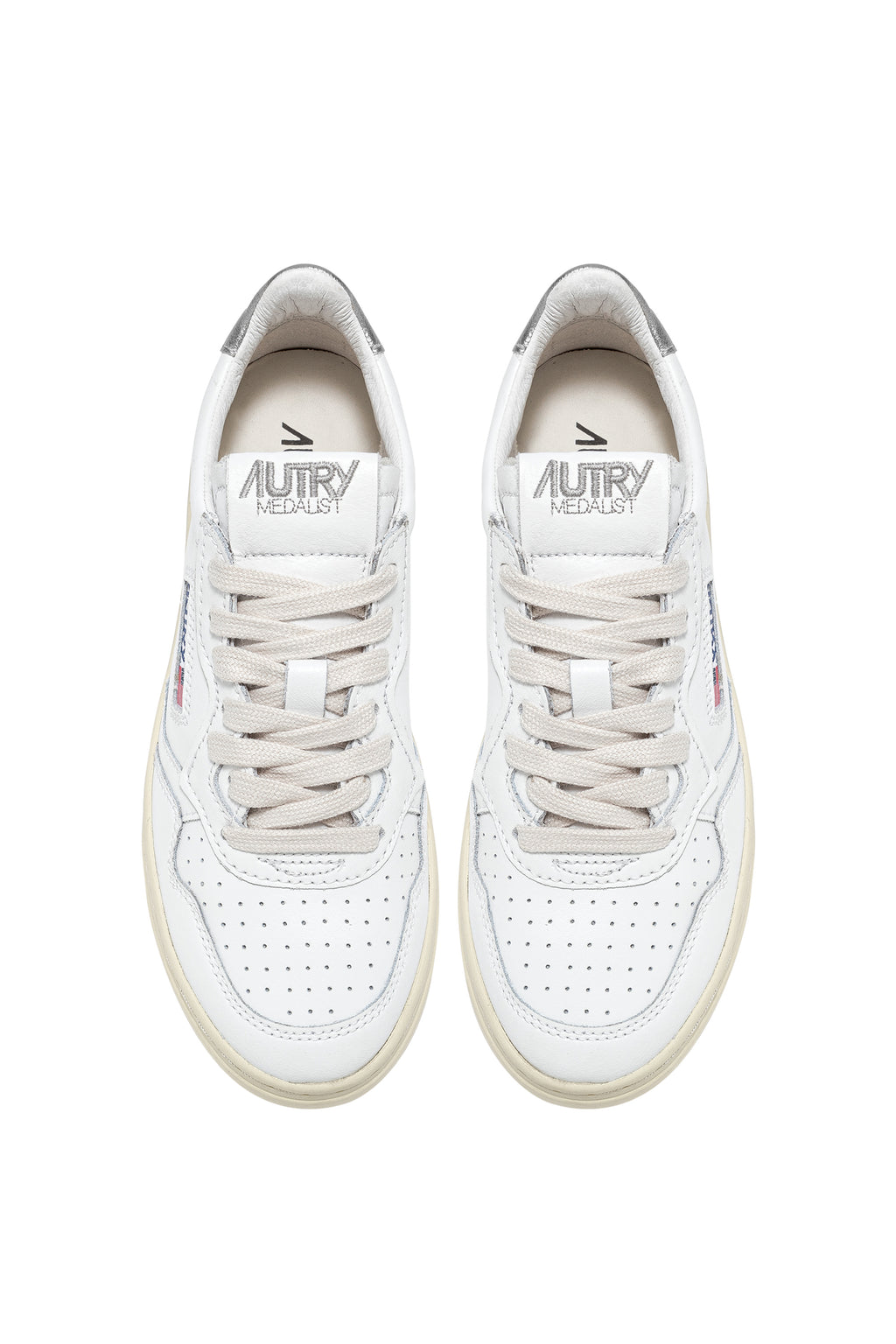 Medalist Low - Blanc et Argent
