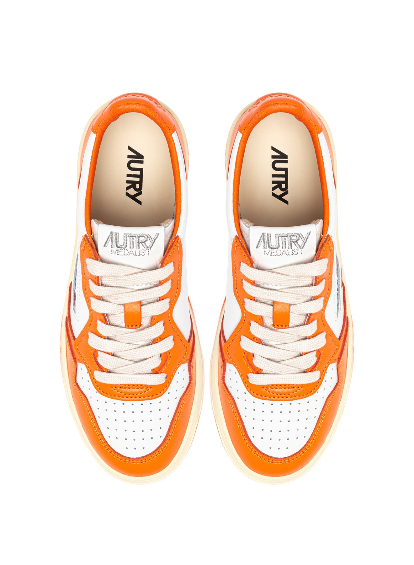 Medalist Low - White et Orange