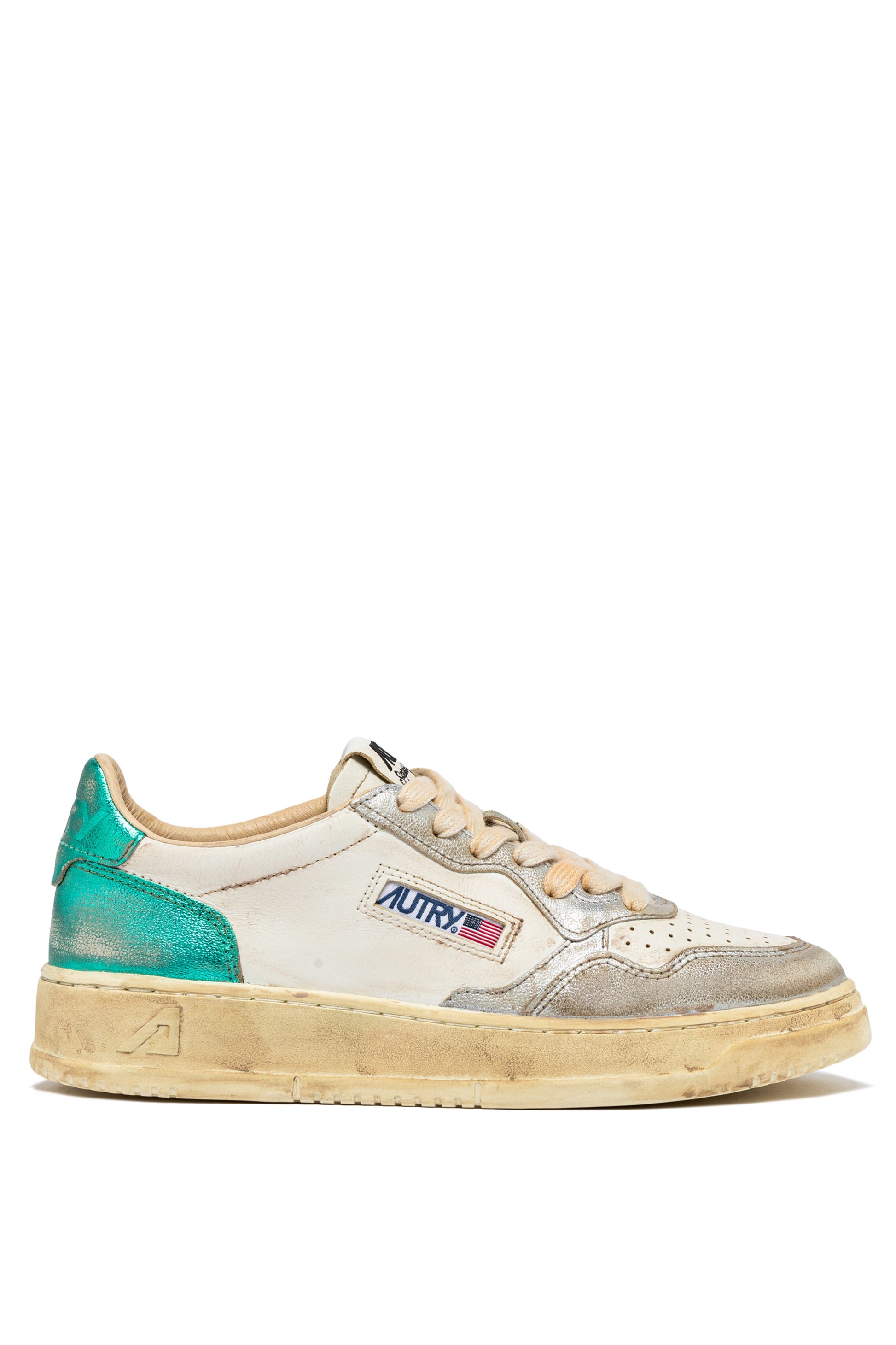 Medalist Low Super Vintage - Silver et Acqua