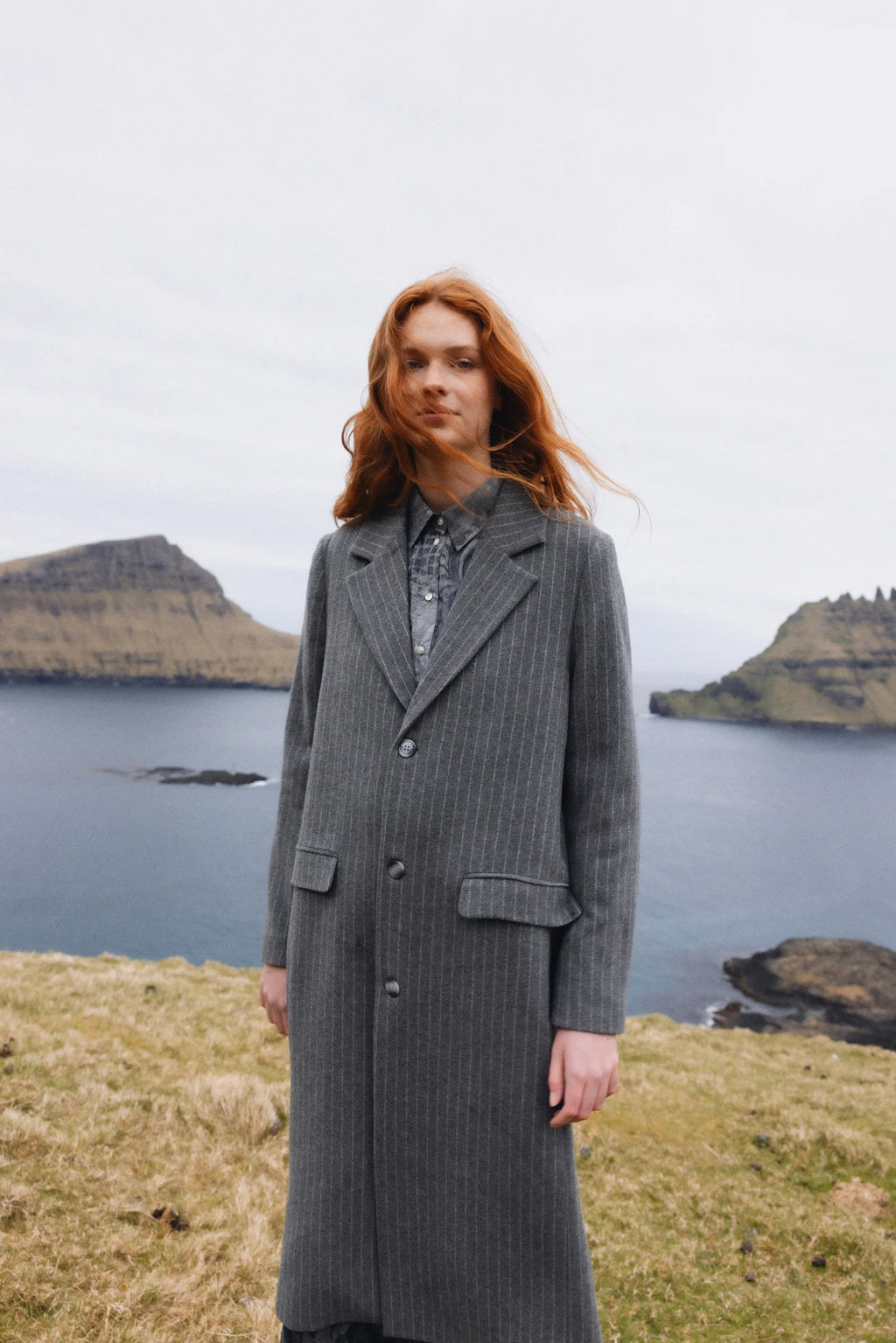 Gabardine à rayures Atlantic