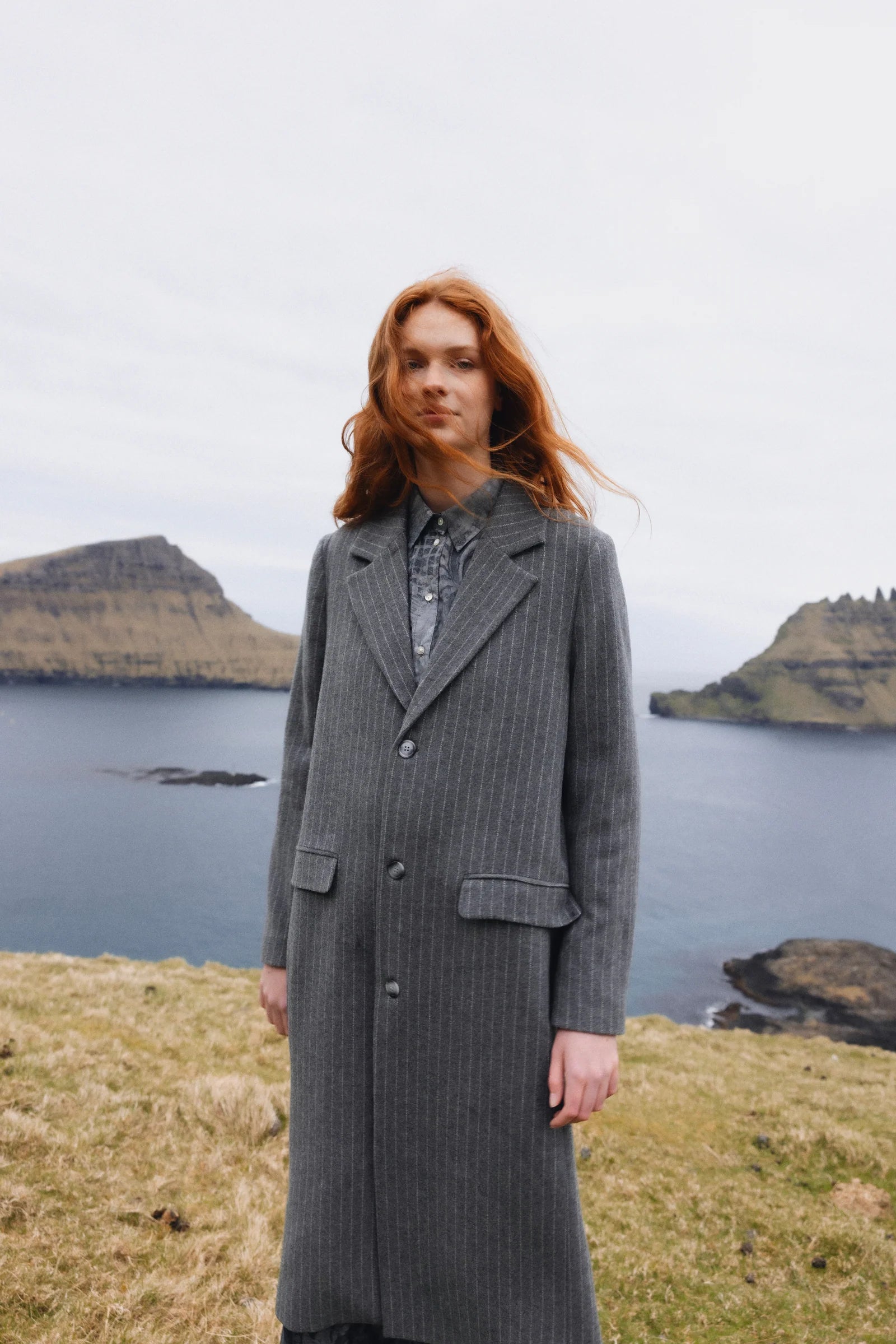 Gabardine à rayures Atlantic