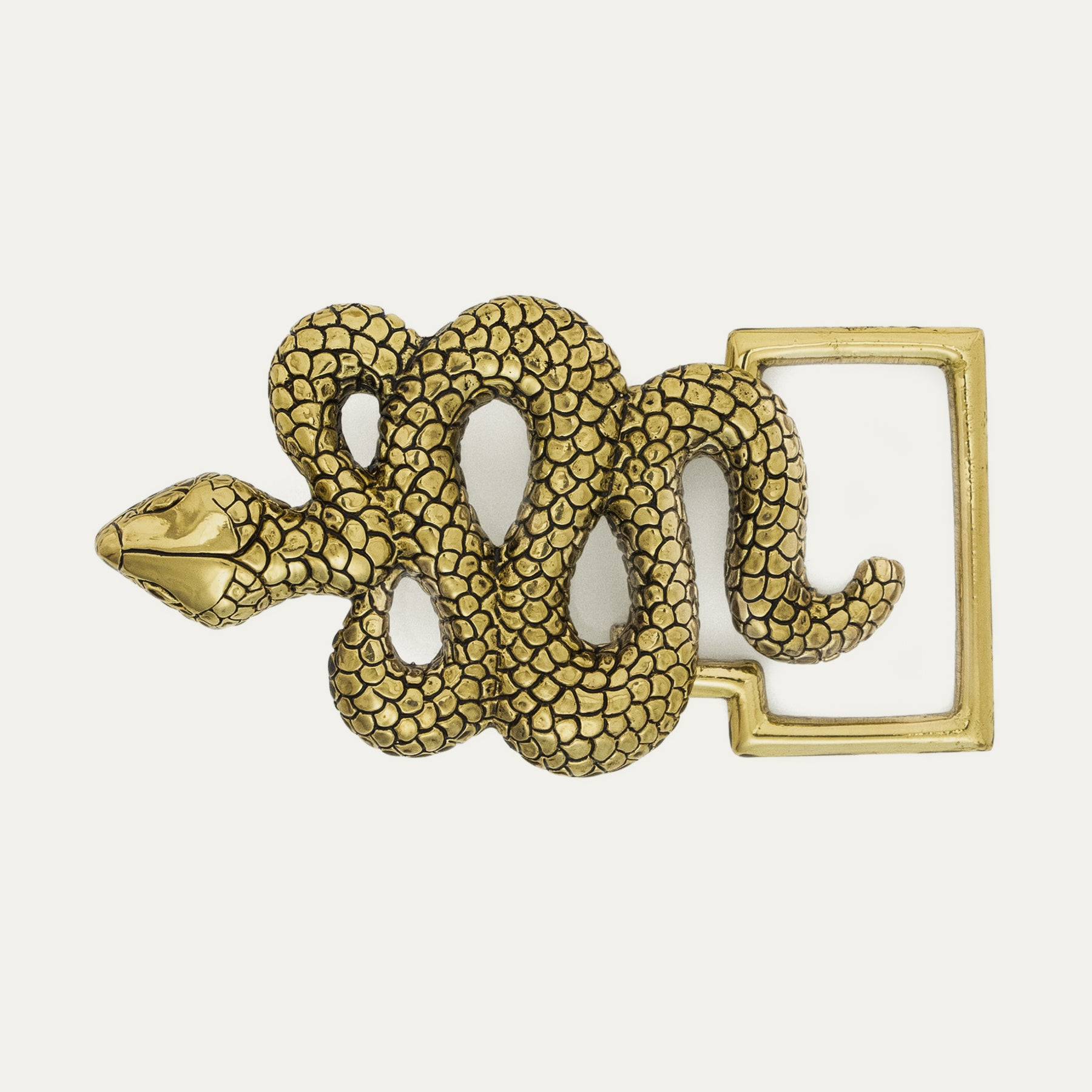 Boucle Serpent dorée