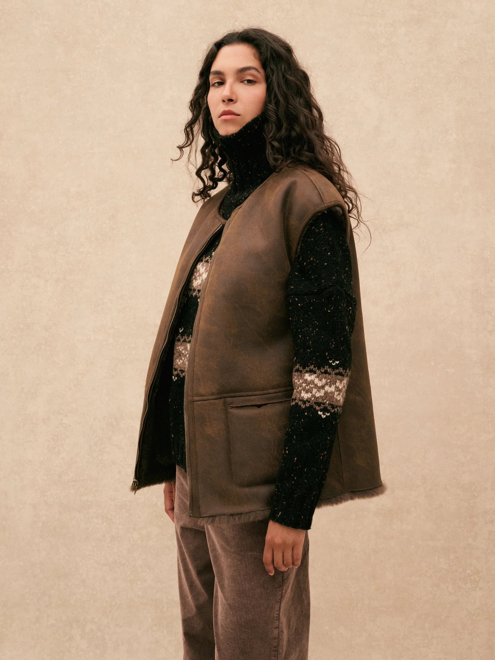 Gilet sans manches Clementina