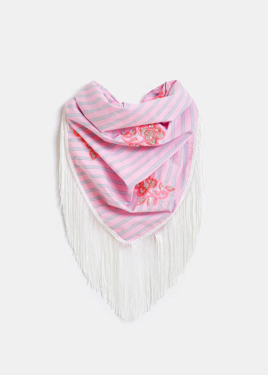 Foulard brodé Jennie