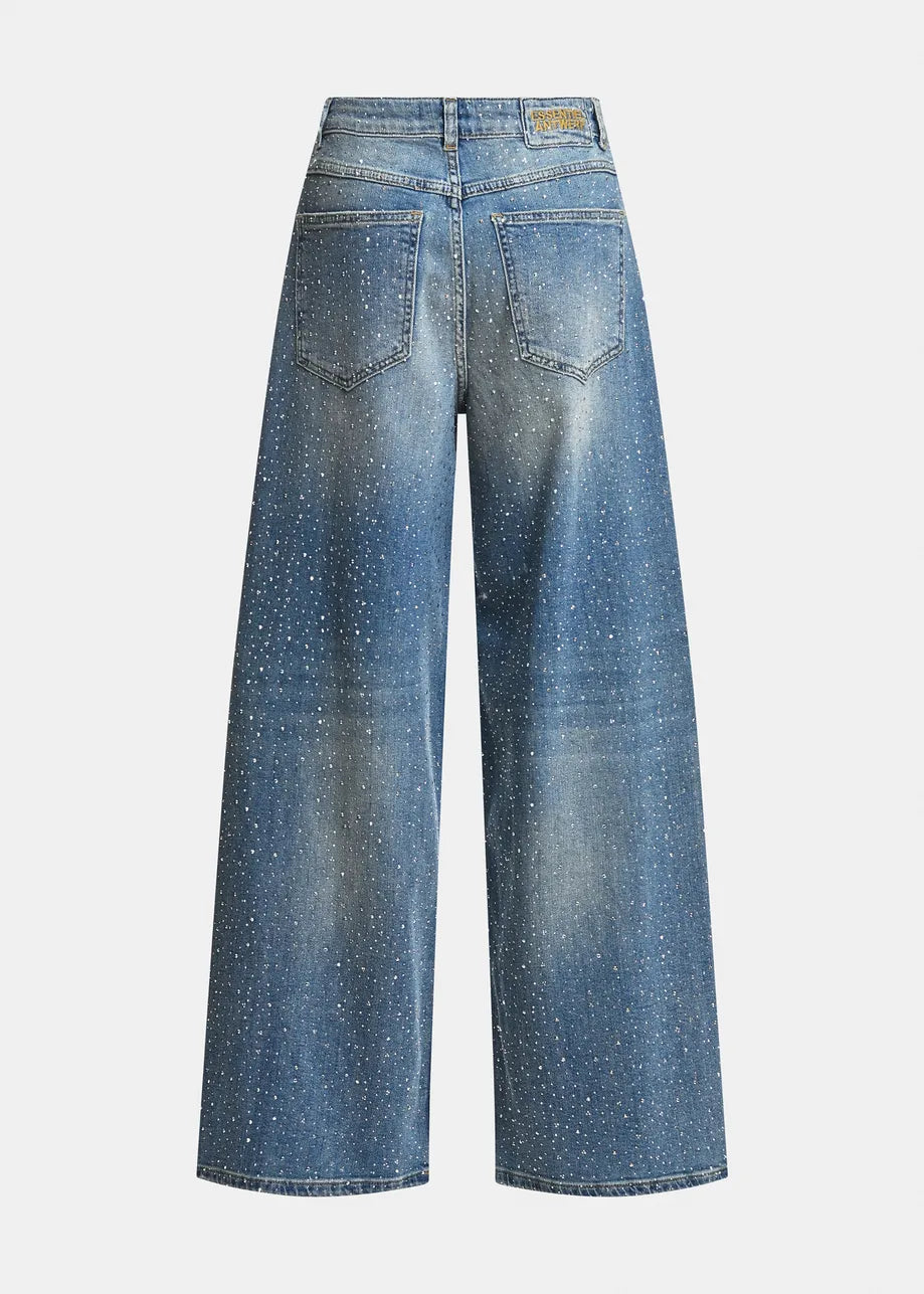 Jean à strass Kactus