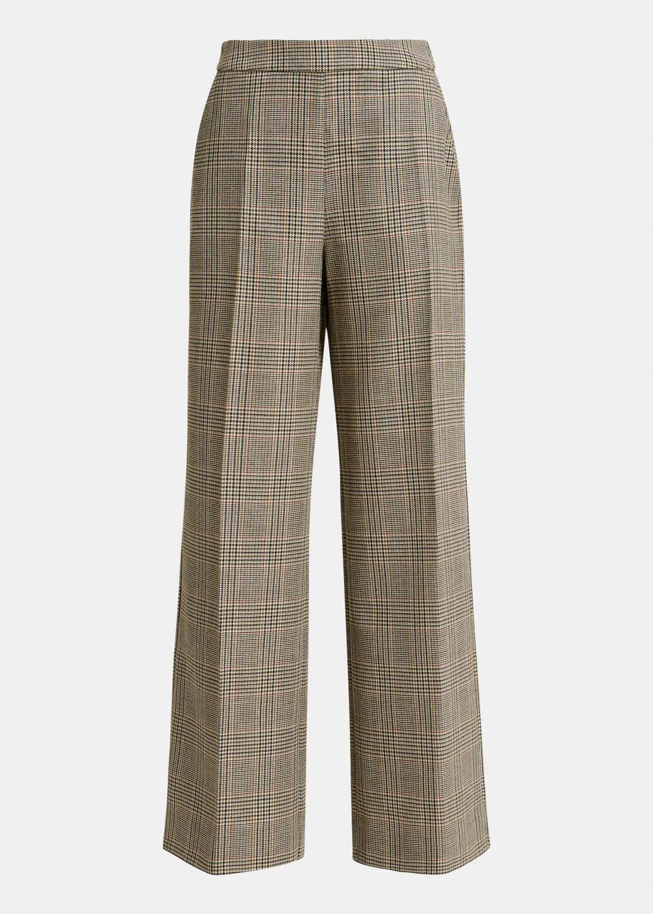 Pantalon à carreaux Kelline