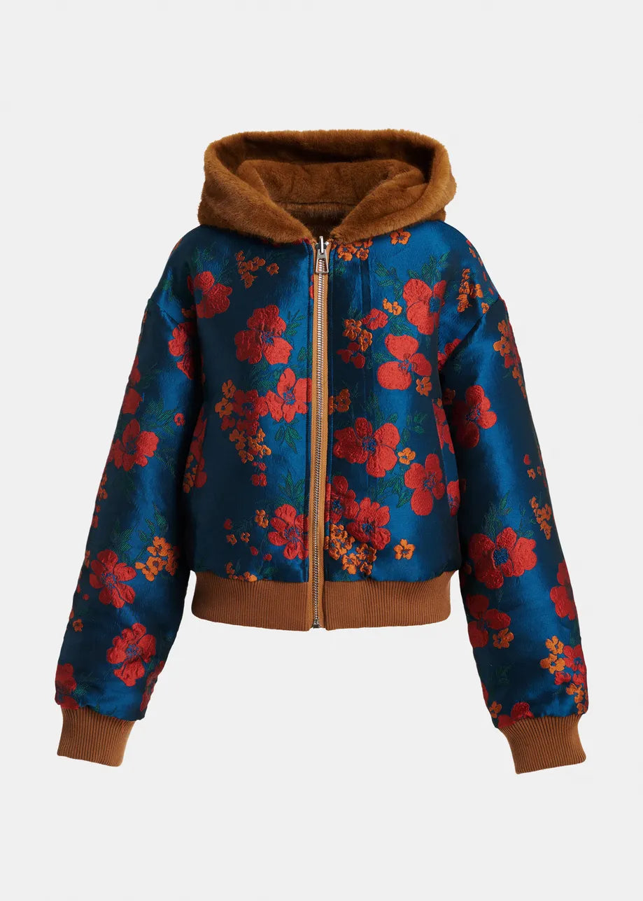 Veste réversible en fausse fourrure Kico