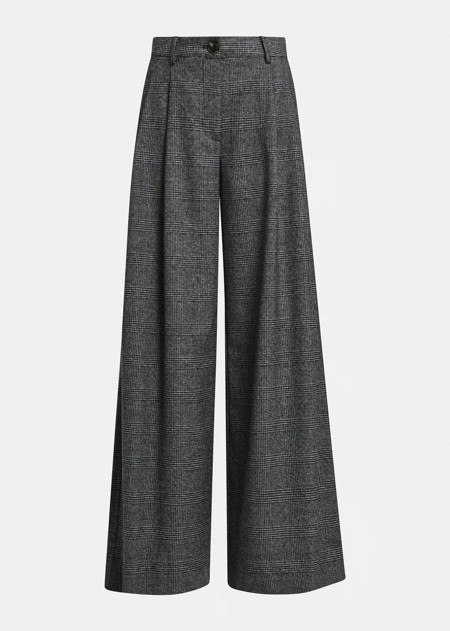 Pantalon à carreaux Kollection