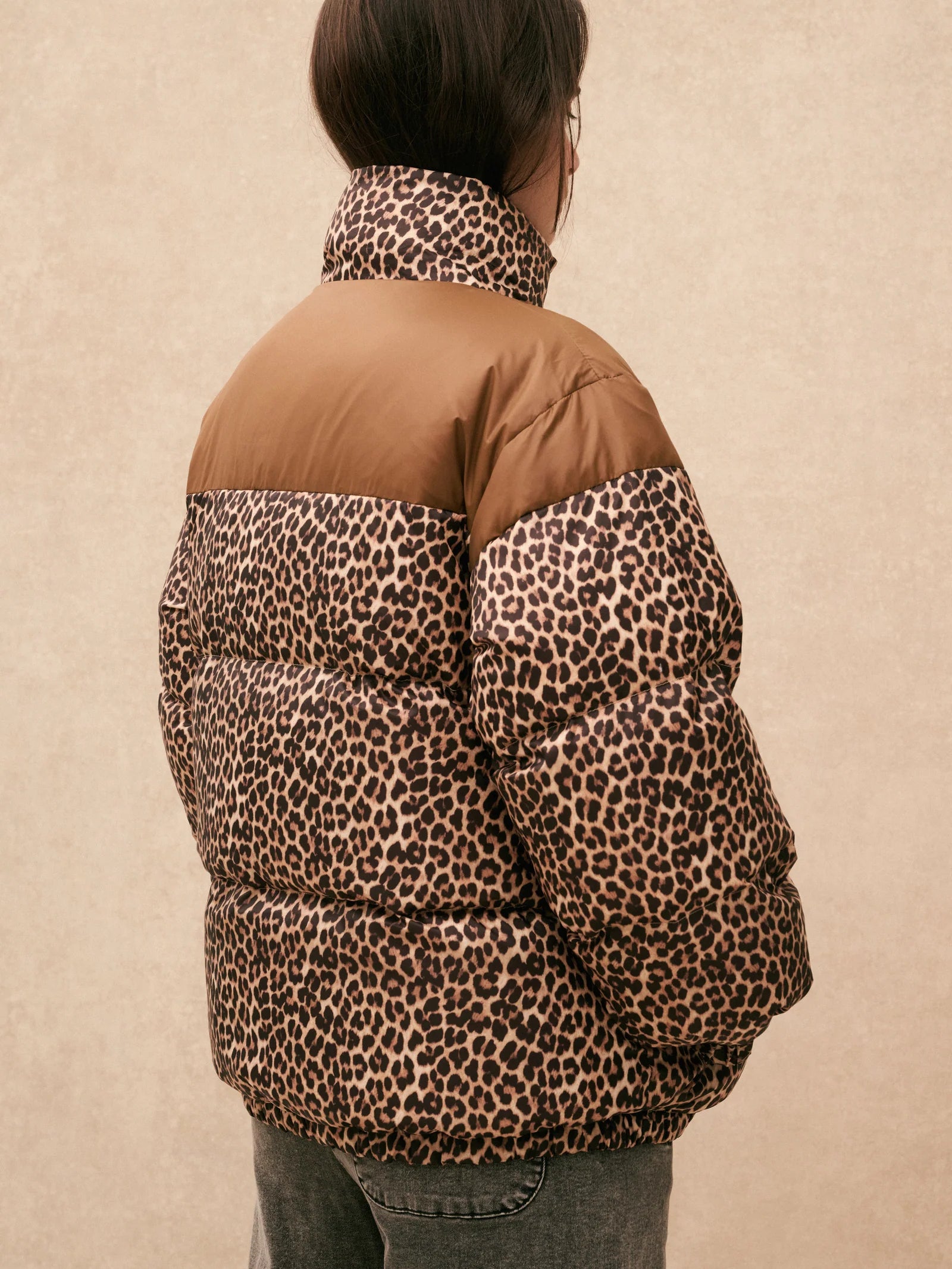 Doudoune leopard Lorena