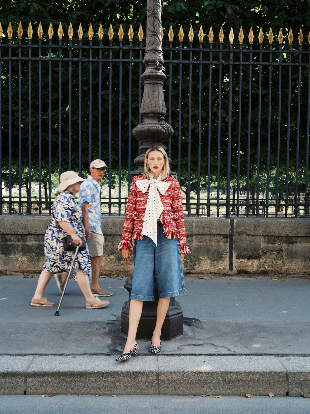 Chemise Lavallière à pois Imoverit