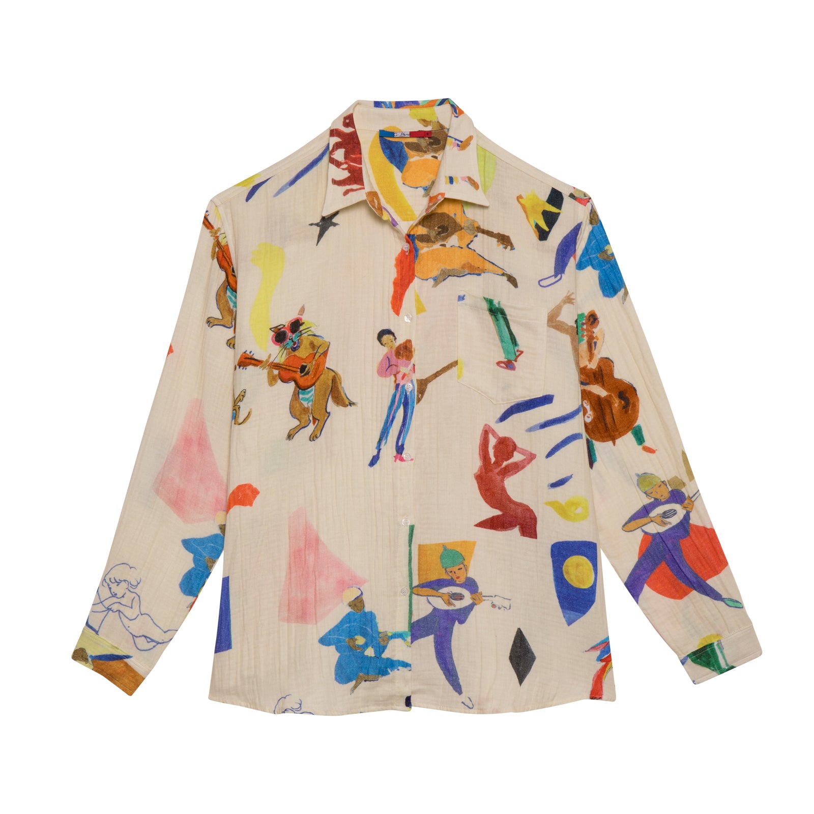 Chemise "Music Cut"