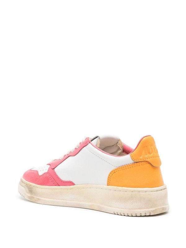 Medalist Low Super Vintage - Rose et orange