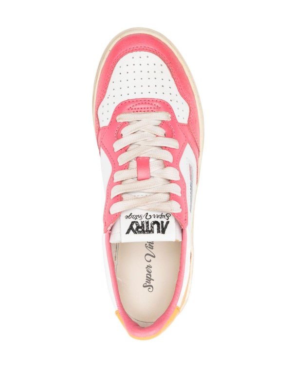 Medalist Low Super Vintage - Rose et orange