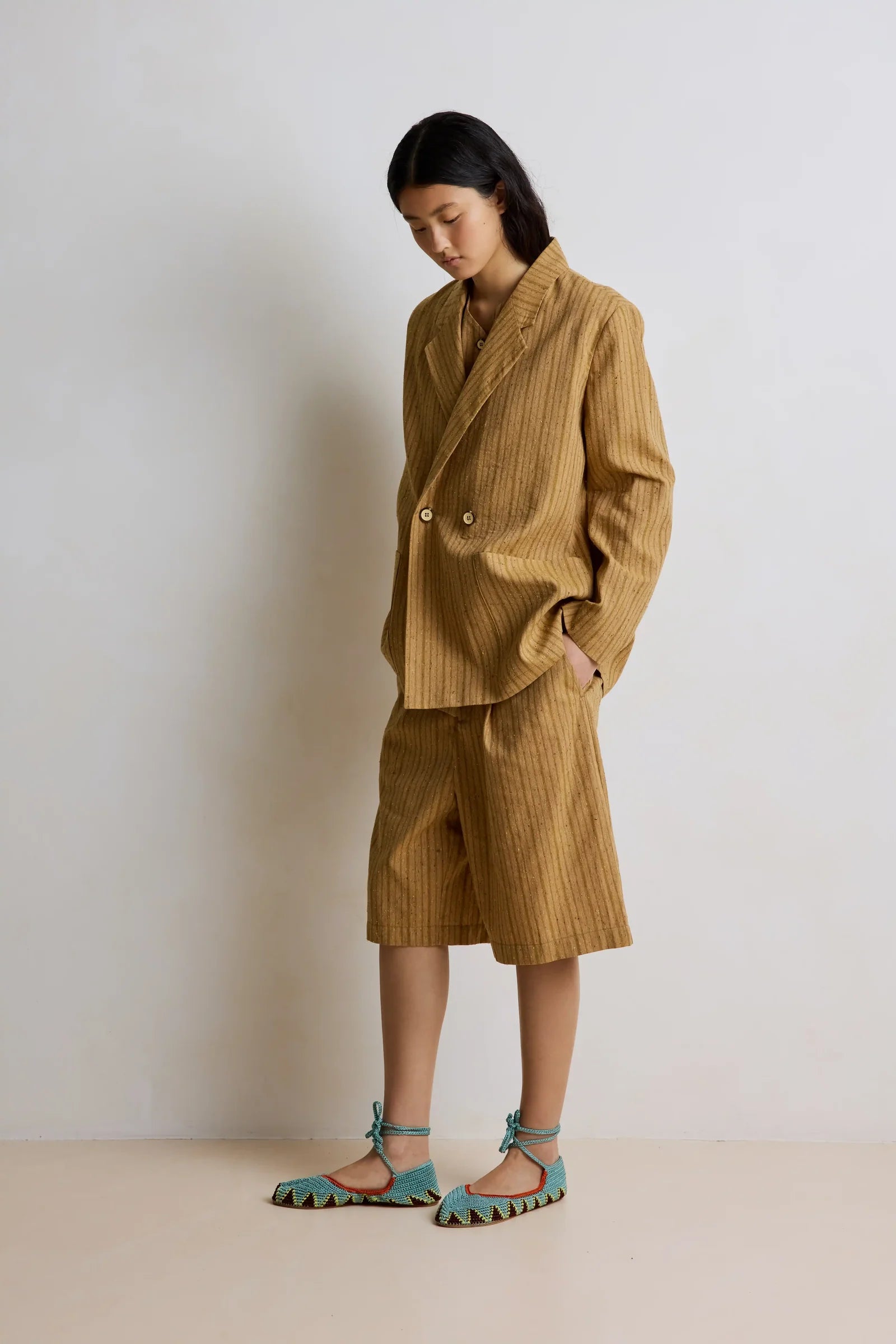 Veste oversize croisée Kiara