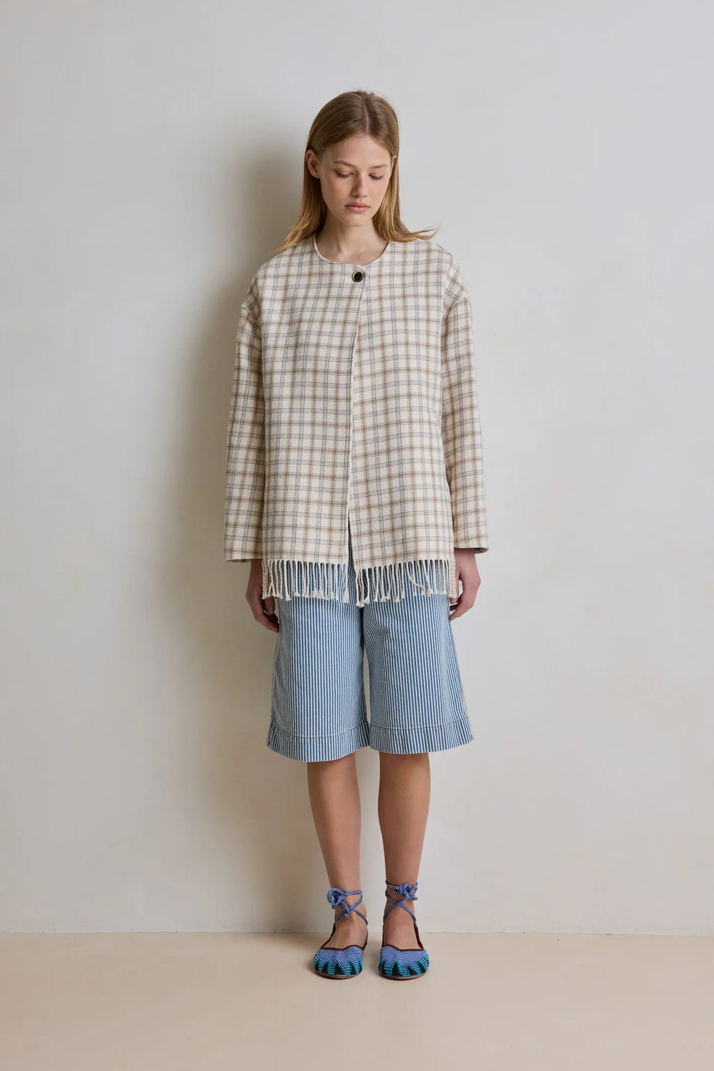 Veste à franges Margareth