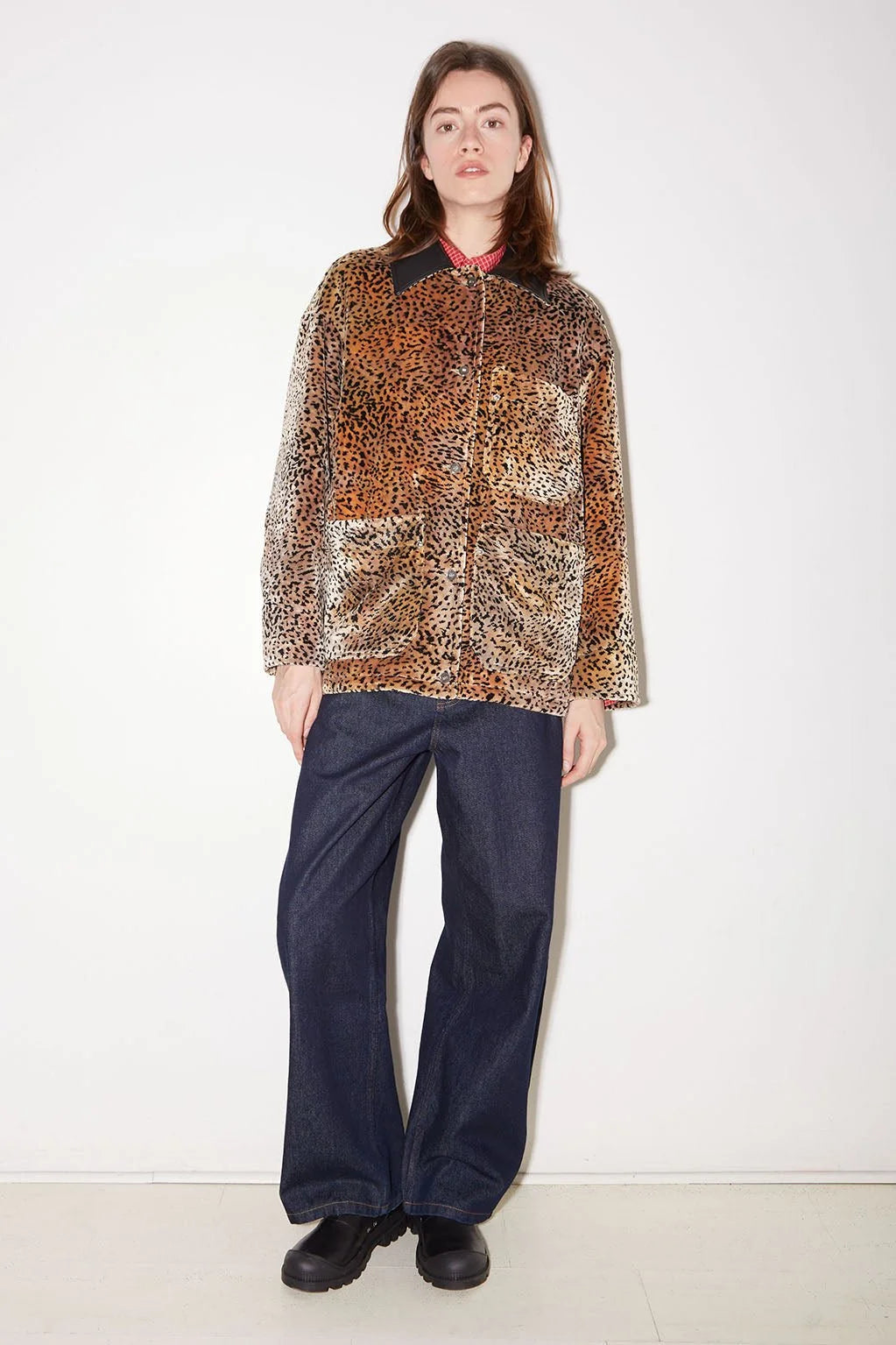 Veste Sister en velours Léopard — The Socialite Family