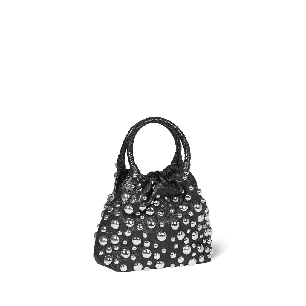 Sac Gordi S - Noir grainé et rivets