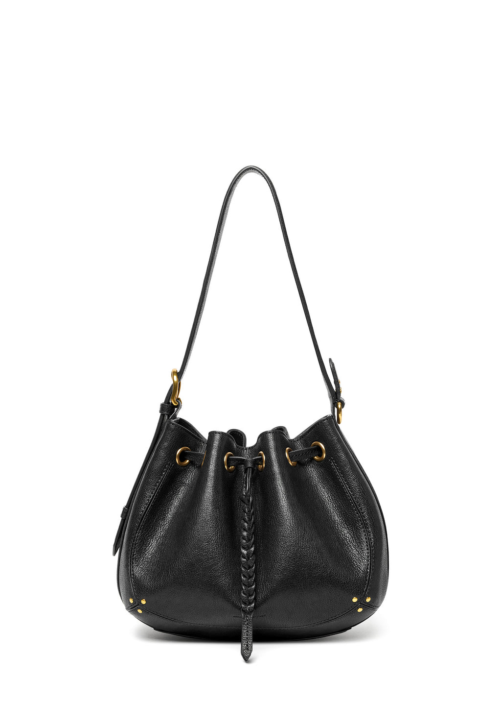 Sac Andy - Buffle Noir Brass