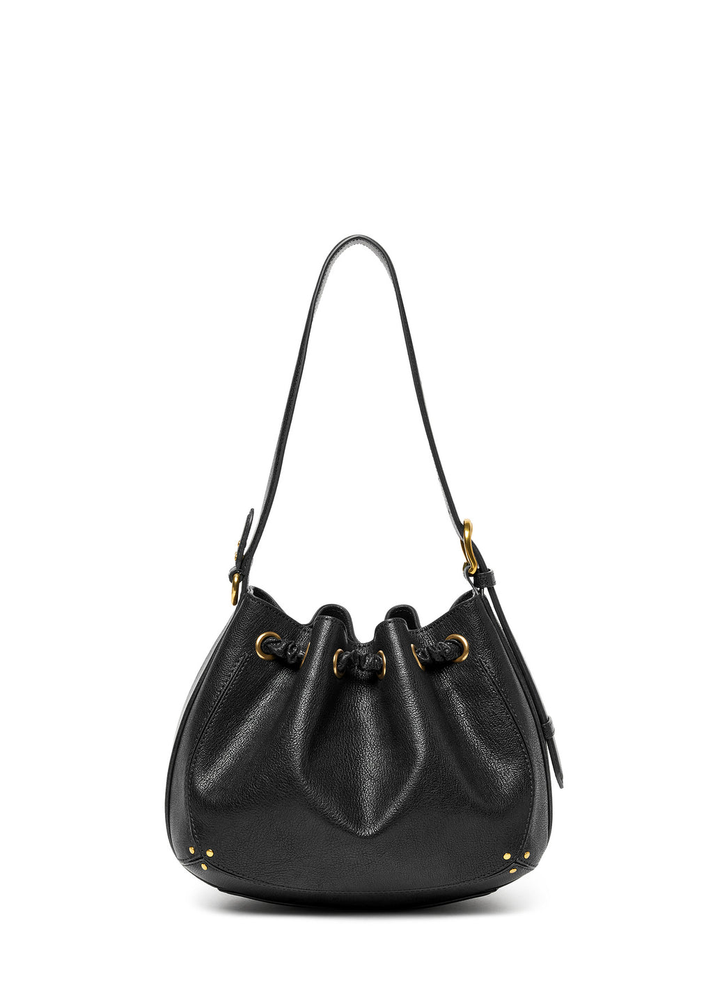 Sac Andy - Buffle Noir Brass