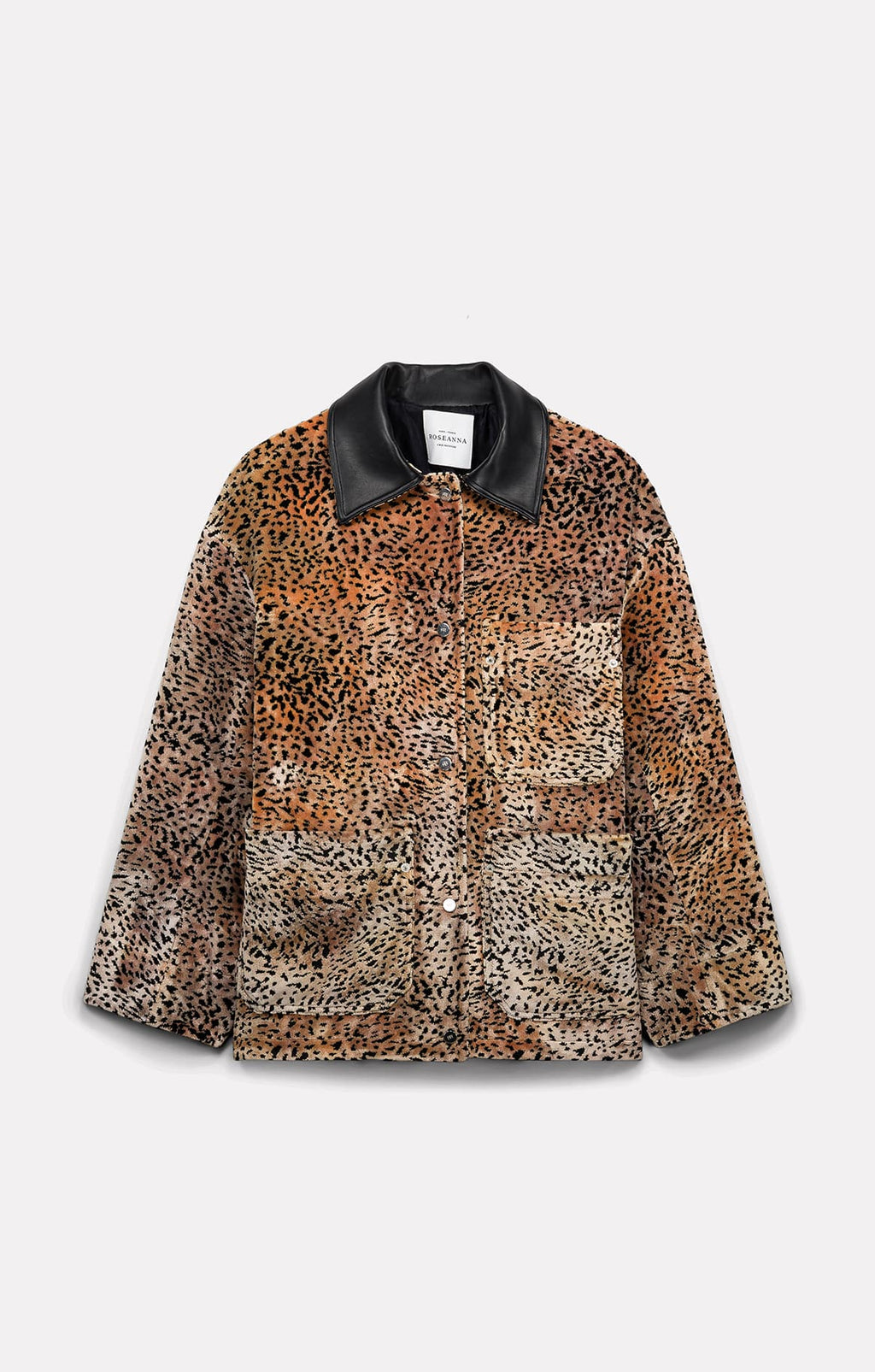 Veste Sister en velours Léopard — The Socialite Family
