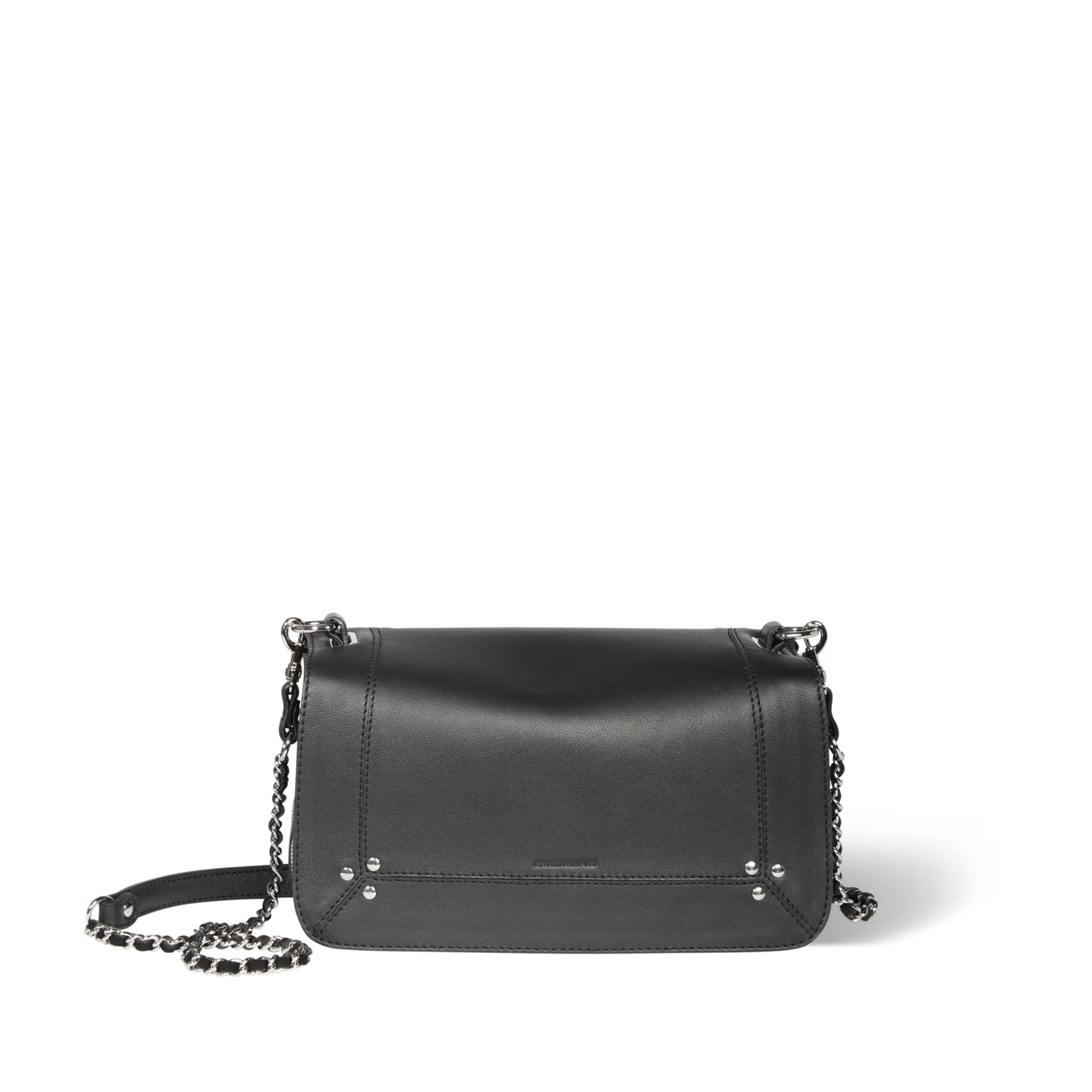 Sac Bobi - Agneau noir silver