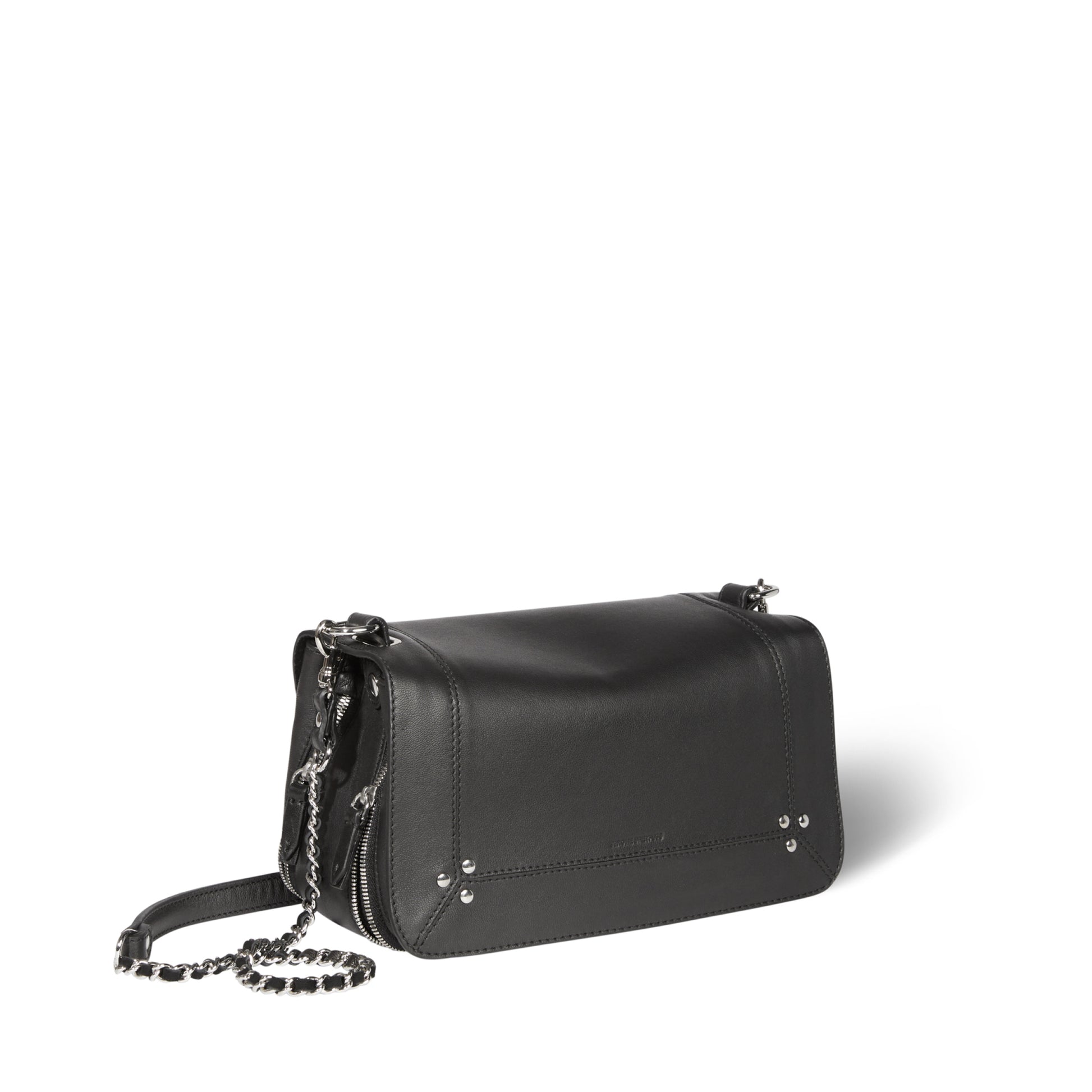 Sac Bobi - Agneau noir silver