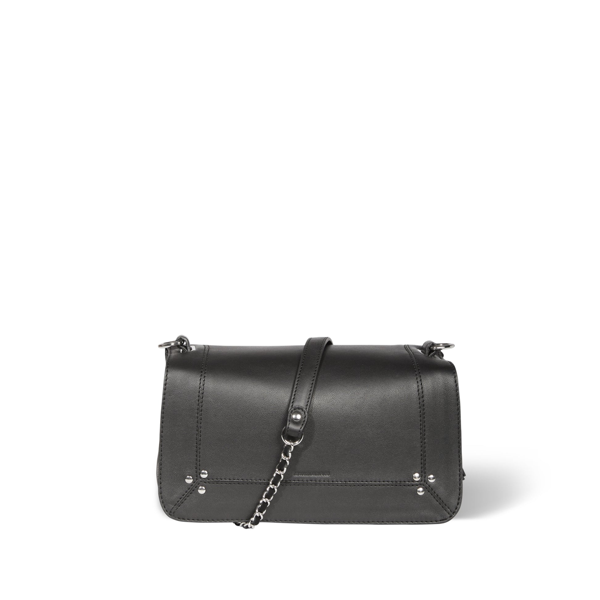 Sac Bobi - Agneau noir silver