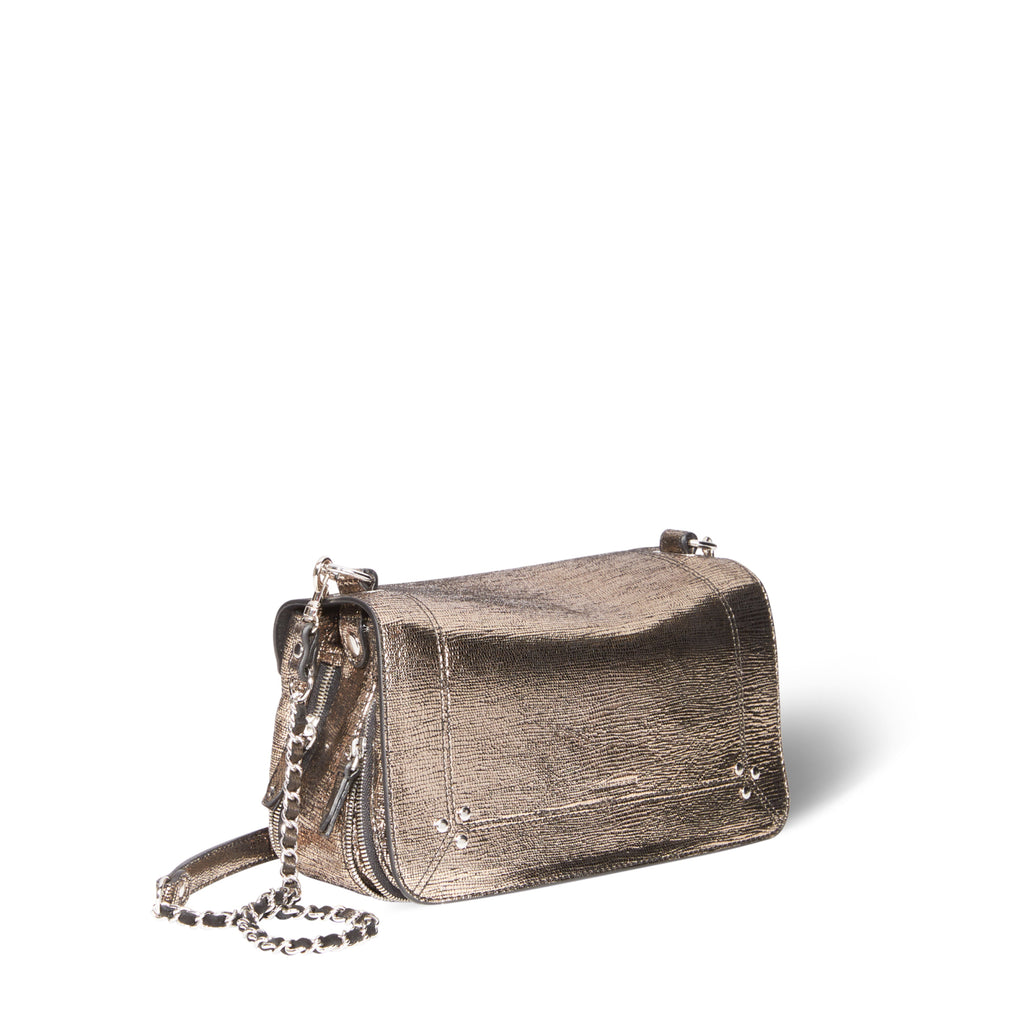 Sac Bobi - Chèvre Lamé Champagne