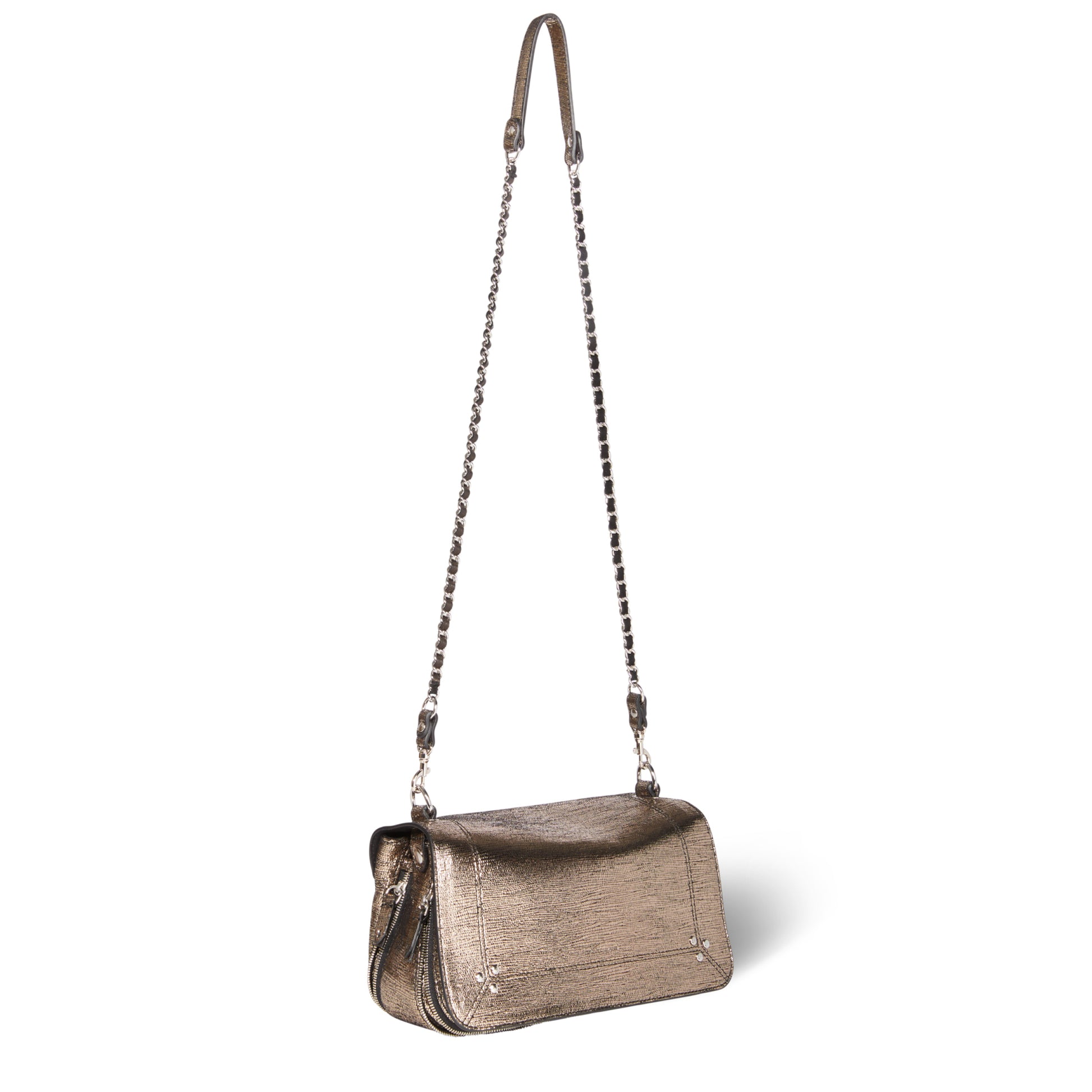 Sac Bobi - Chèvre Lamé Champagne