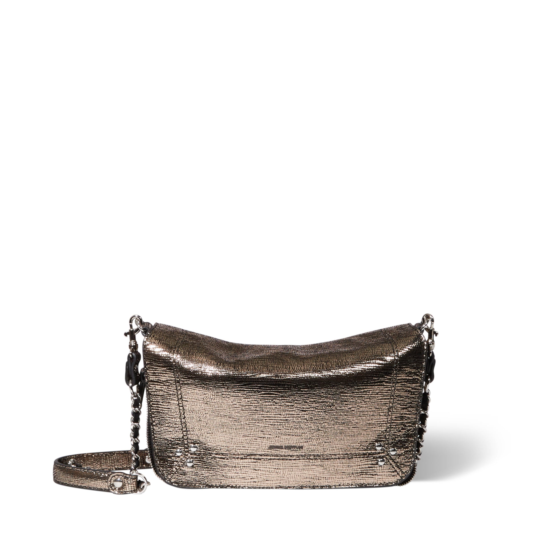 Sac Bobi S - Chèvre Lamé Champagne