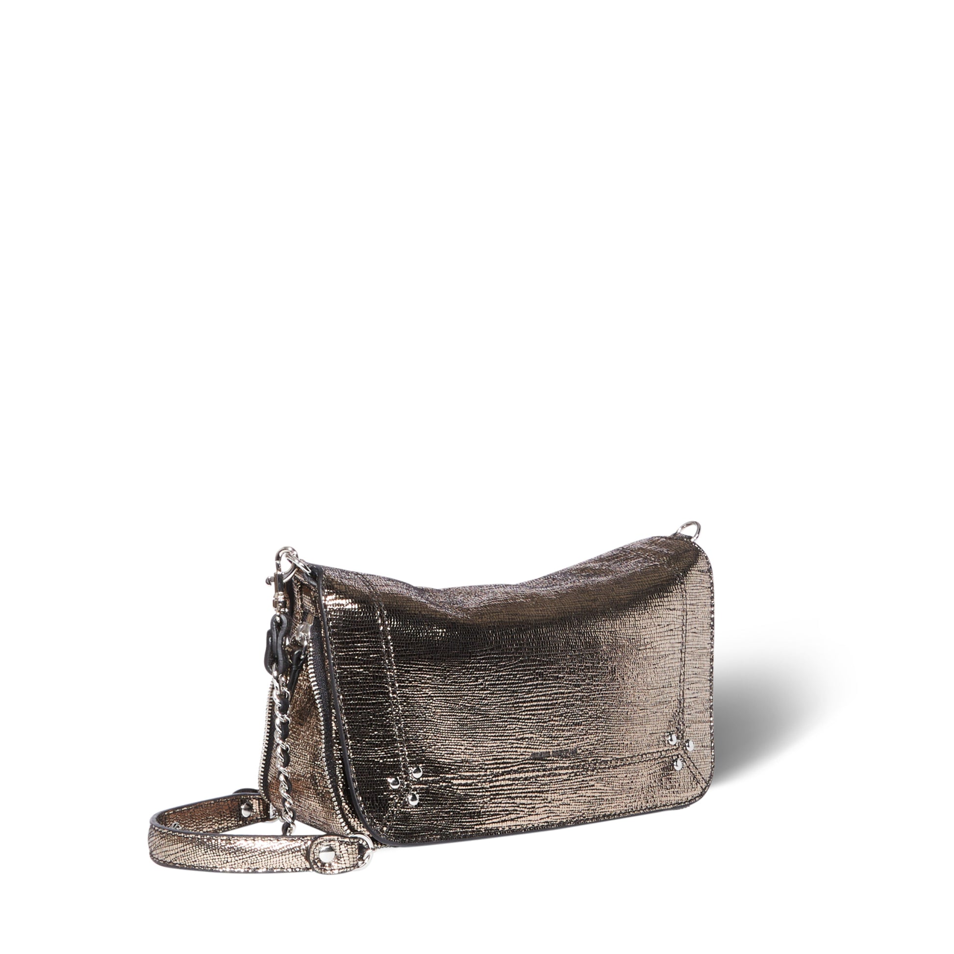 Sac Bobi S - Chèvre Lamé Champagne