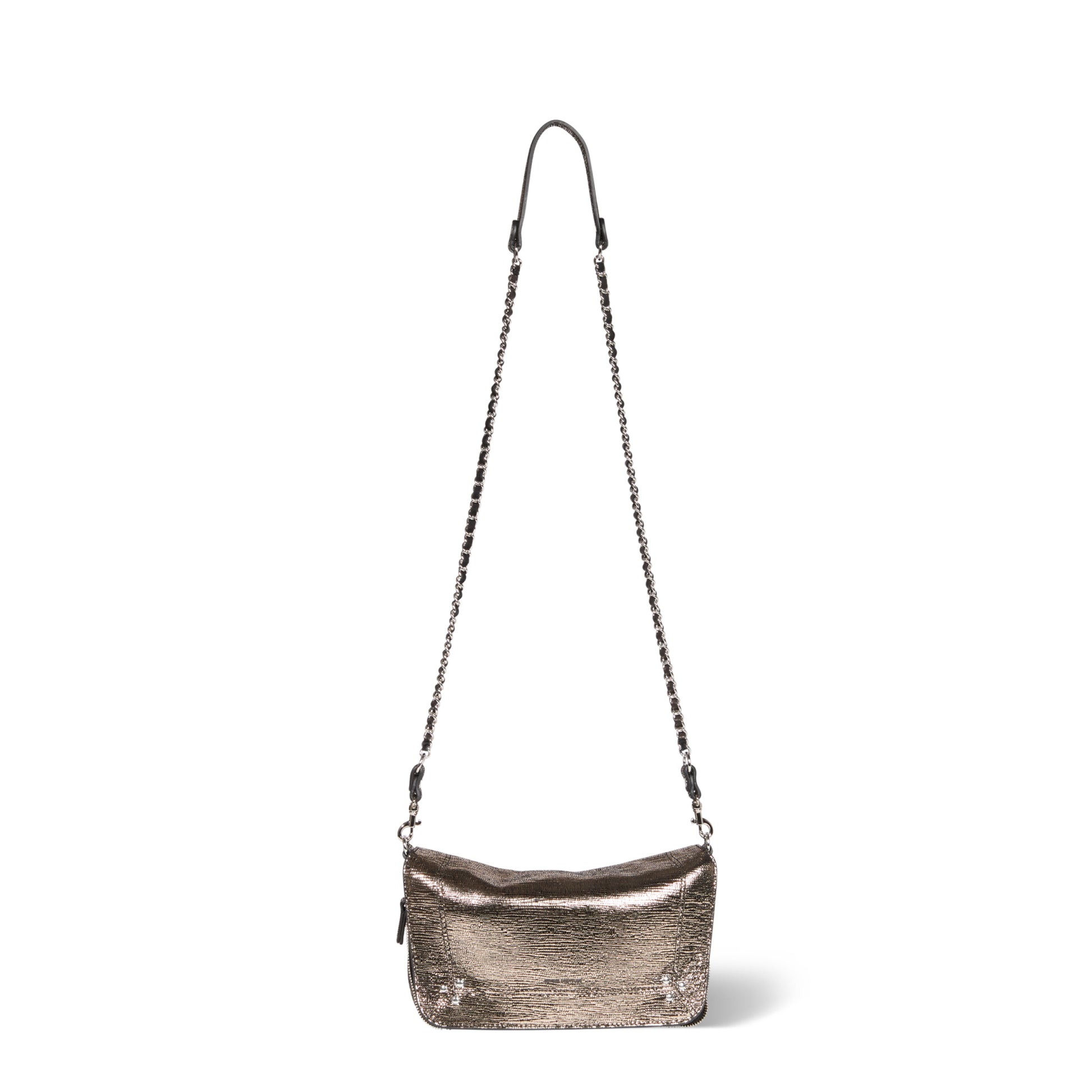 Sac Bobi S - Chèvre Lamé Champagne