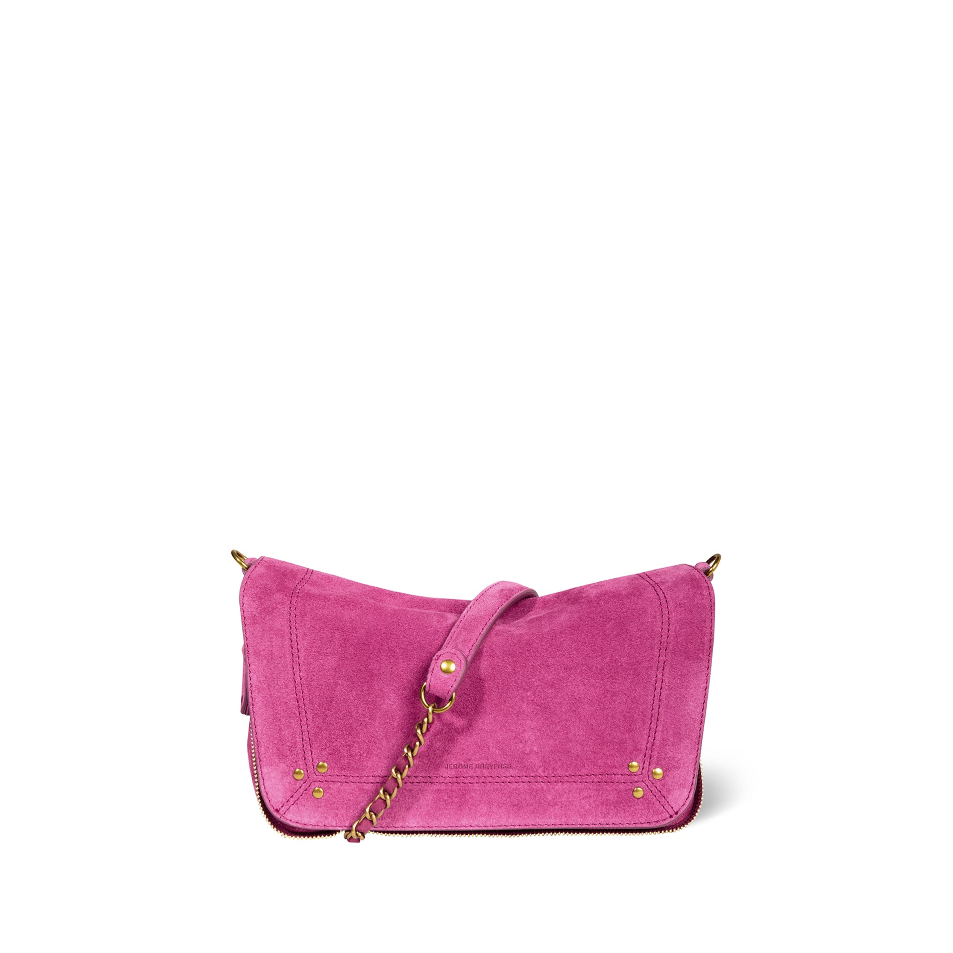 Sac Bobi S - Croûte velours Orchidée