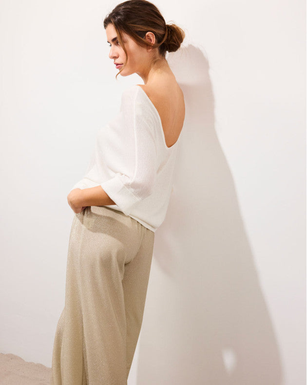 Pull en maille irisée Buckley
